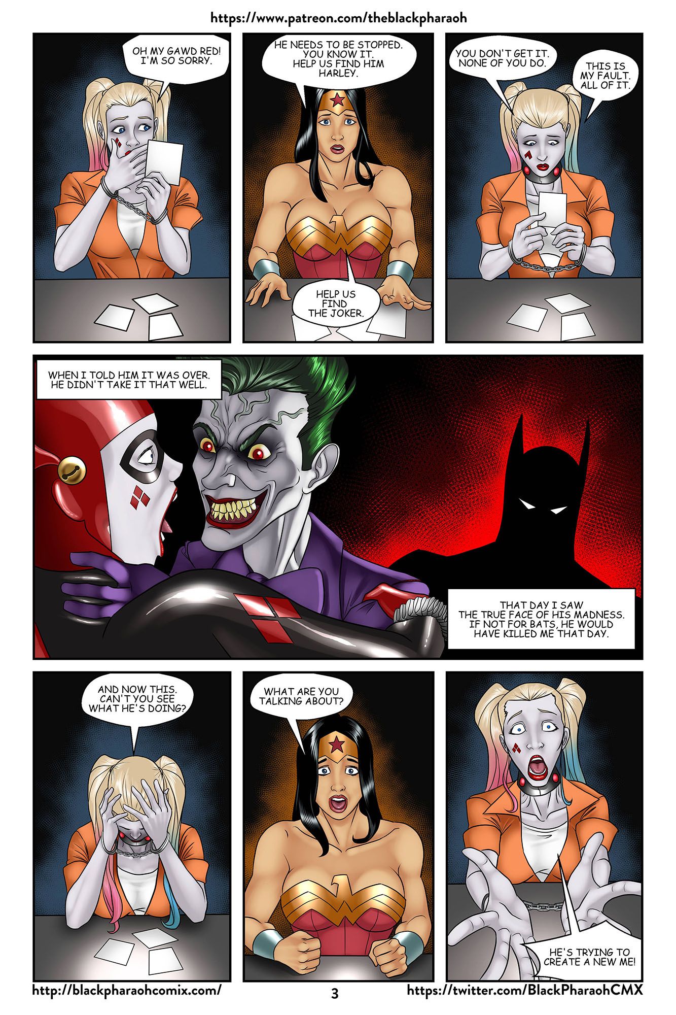 The Inner Joke (Various) [The Black Pharaoh] - Chapter 1 — Page 4