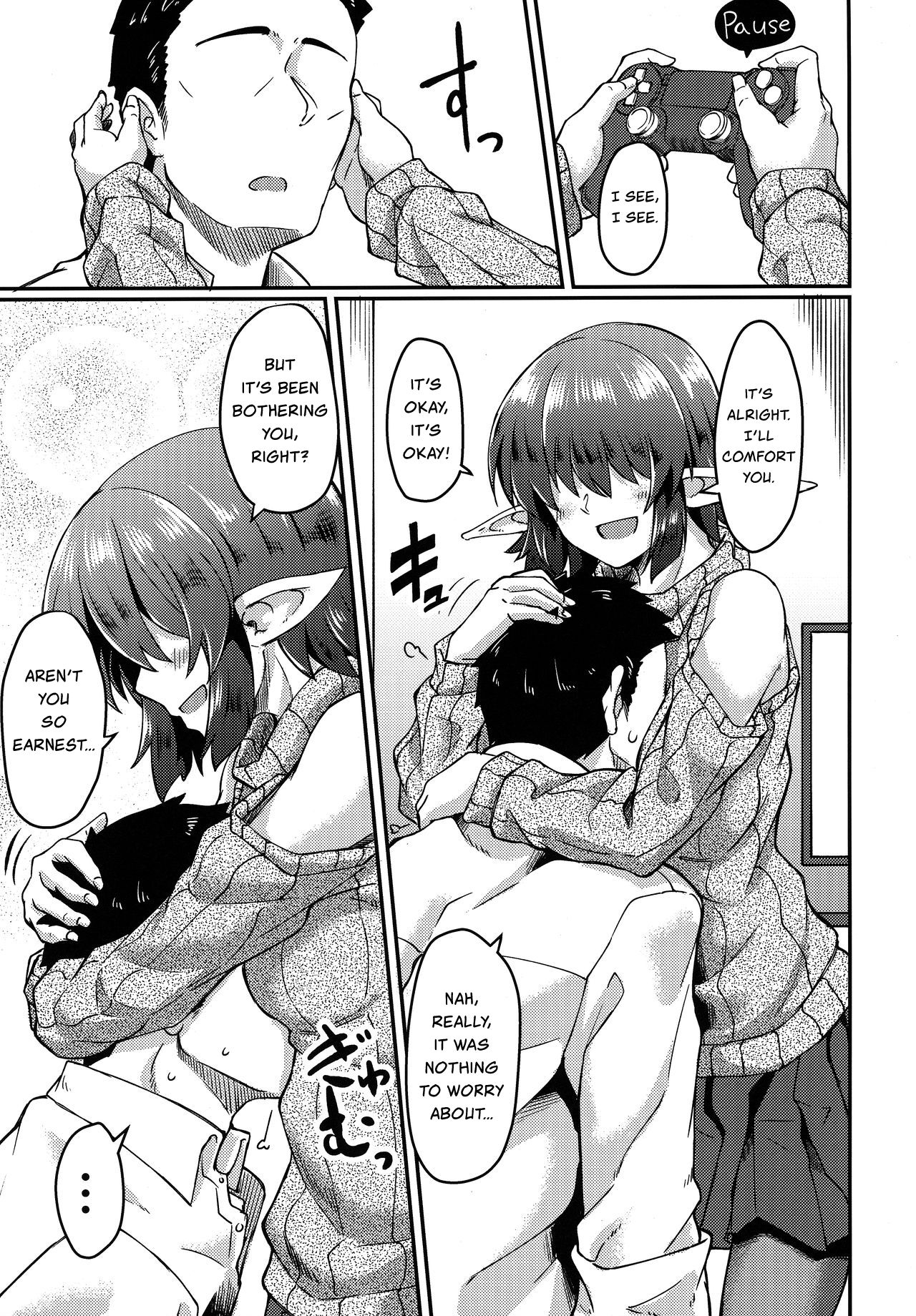 Living with an Elf Whose Hair Hides Her Eyes [Hirano Kawajuu] - Chapter 1 — Page 6