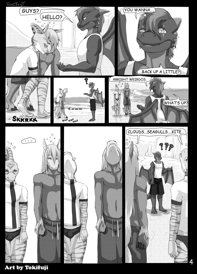 Beach Daze [Tokifuji] - Chapter 1 — Page 4