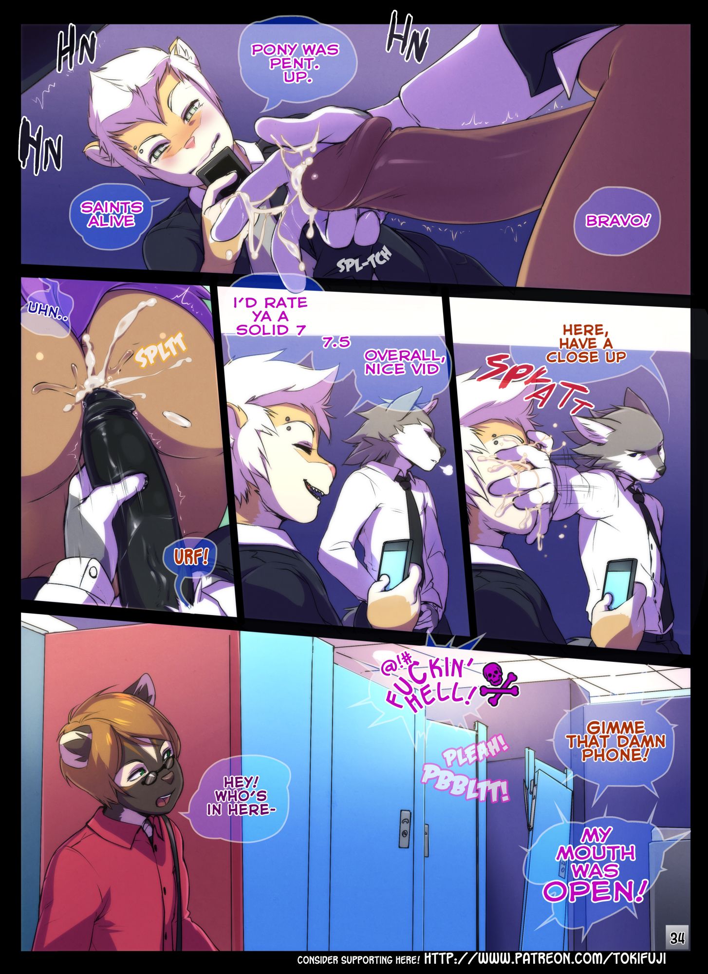 Going Down in Glory [Tokifuji] - Chapter 1 — Page 34