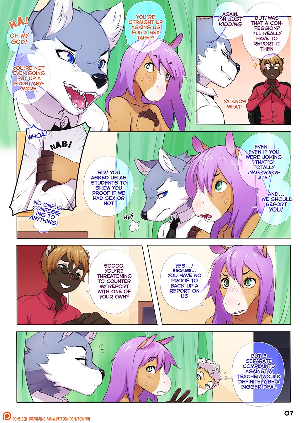 Going Down in Glory [Tokifuji] - Chapter 3 — Page 7