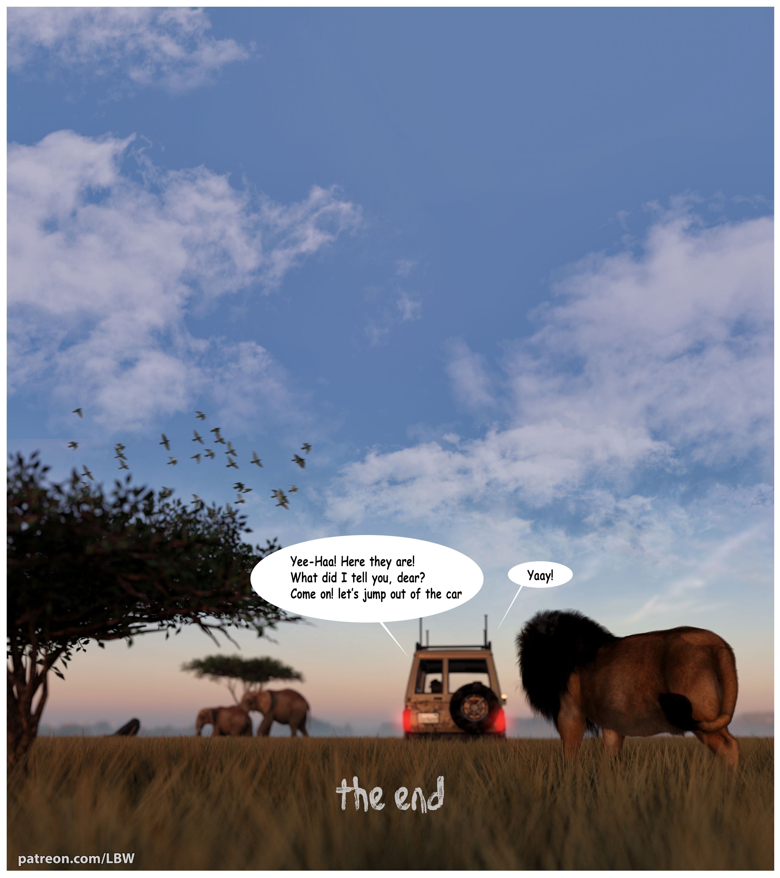 The Safari Adventure [LBW] - Chapter 1 — Page 17