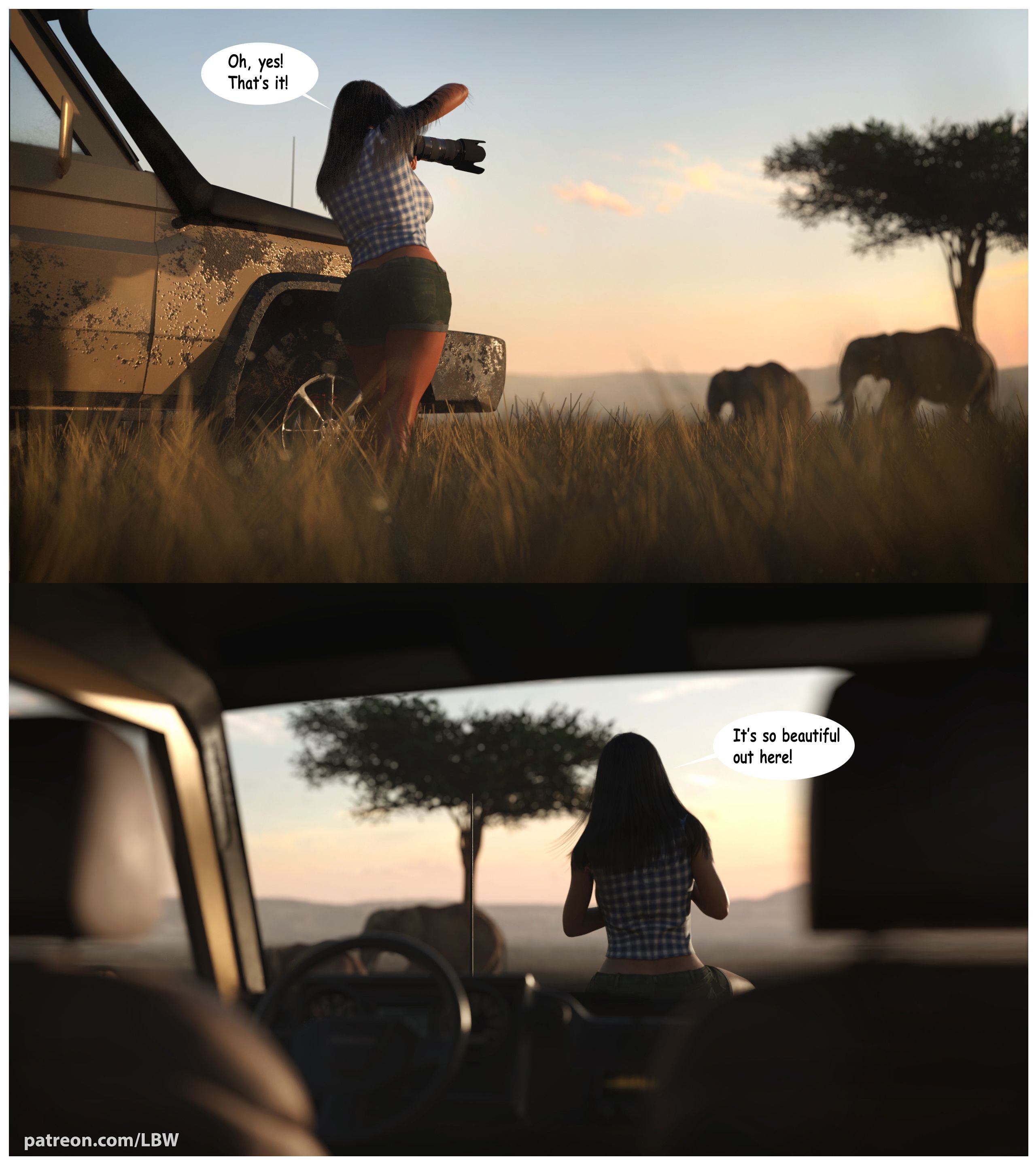 The Safari Adventure [LBW] - Chapter 1 — Page 6