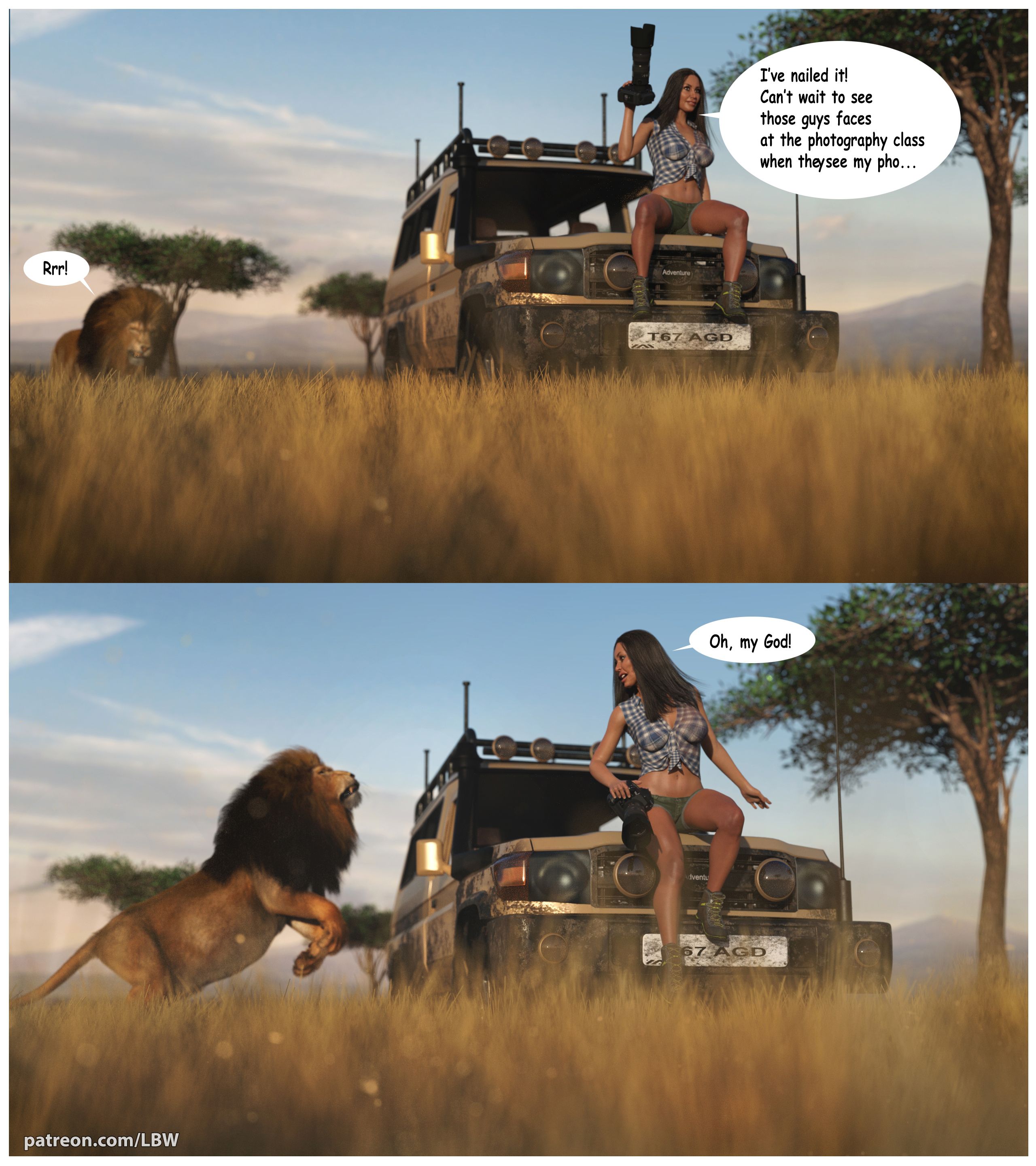The Safari Adventure [LBW] - Chapter 1 — Page 7