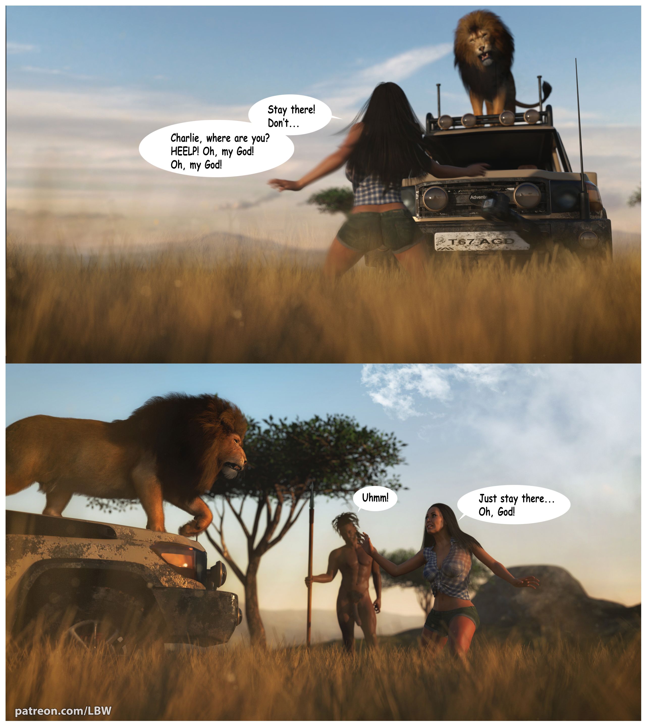 The Safari Adventure [LBW] - Chapter 1 — Page 8