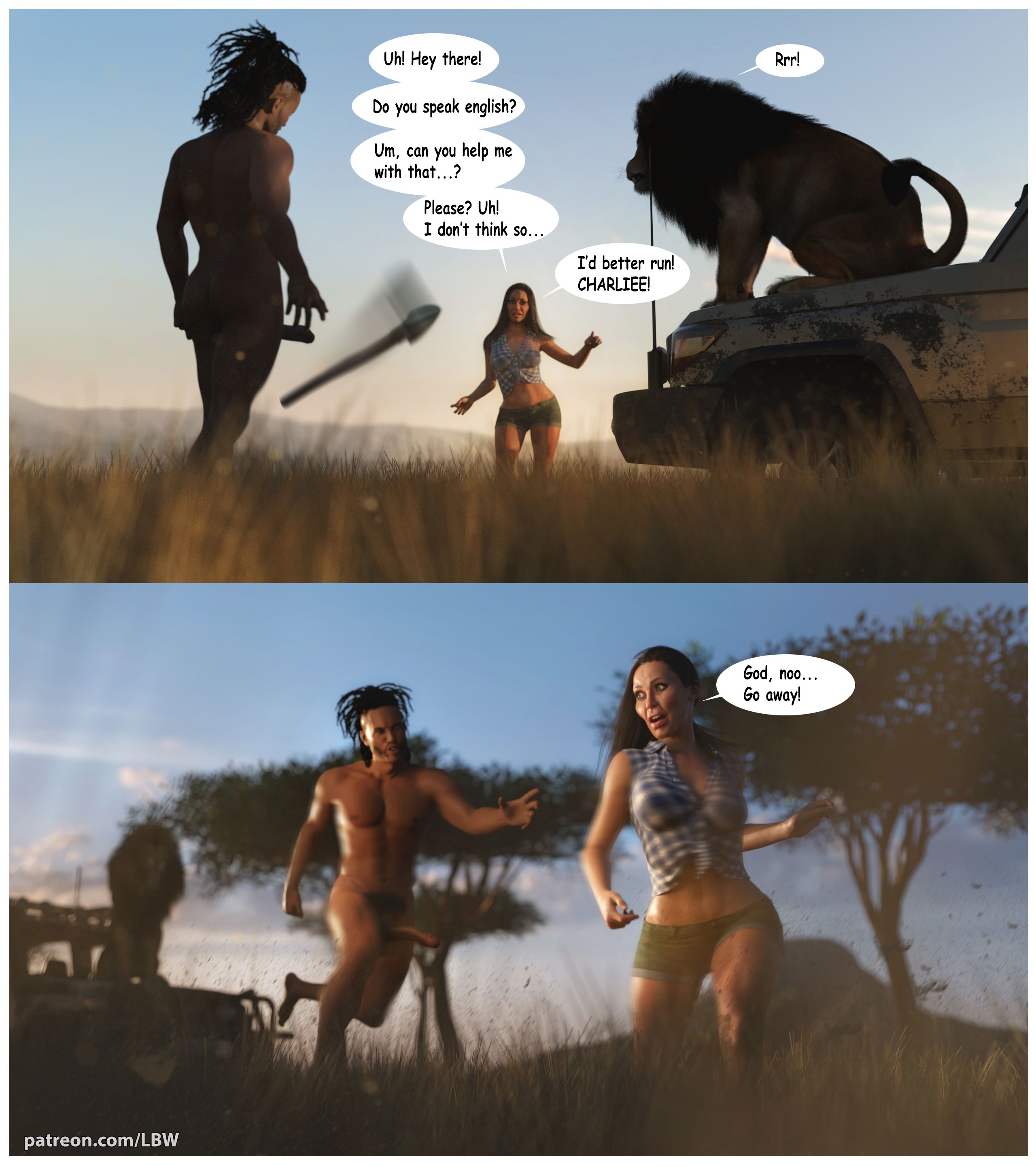 The Safari Adventure [LBW] - Chapter 1 — Page 9
