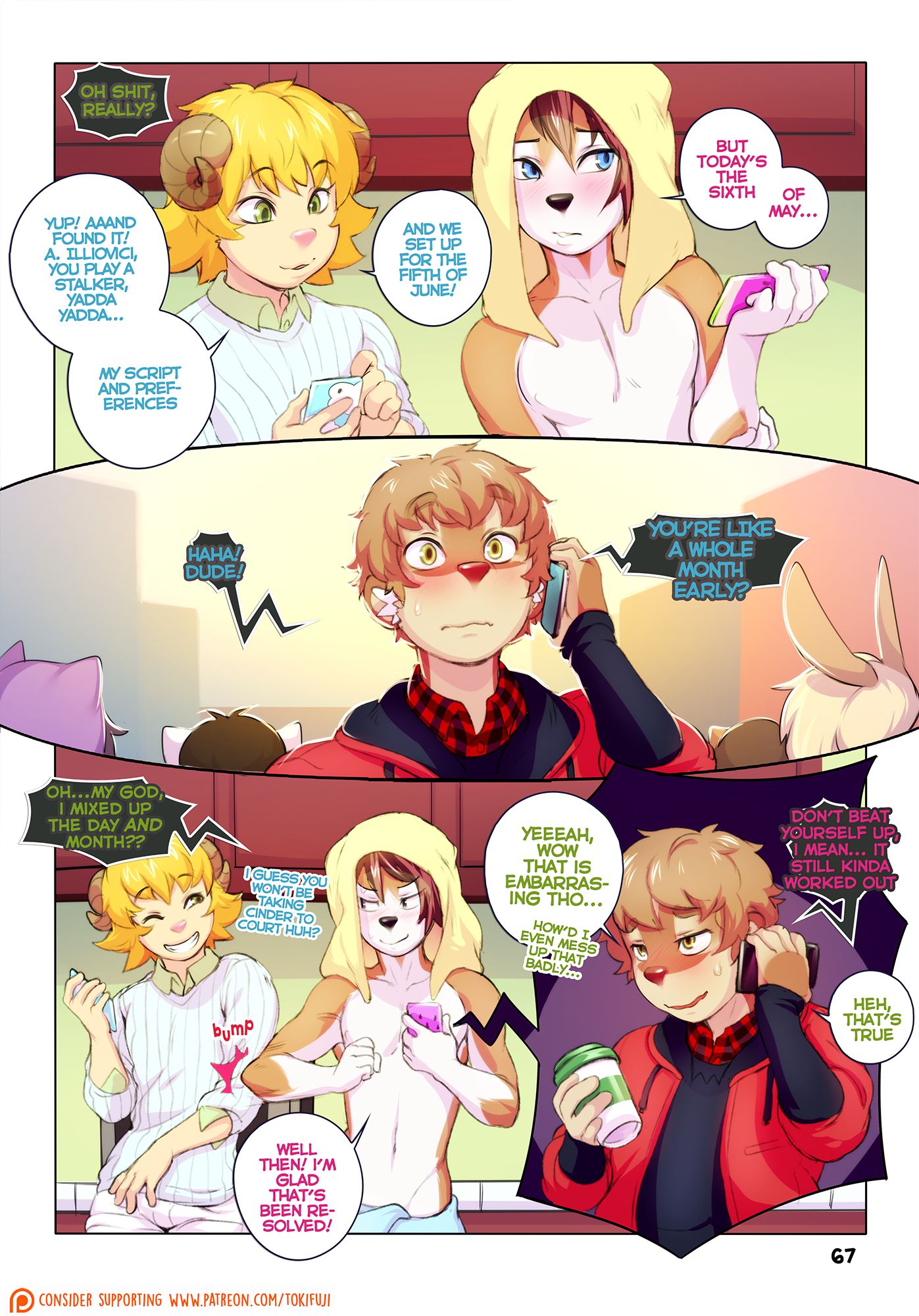 Outside The Box [Tokifuji] - Chapter 1 — Page 67