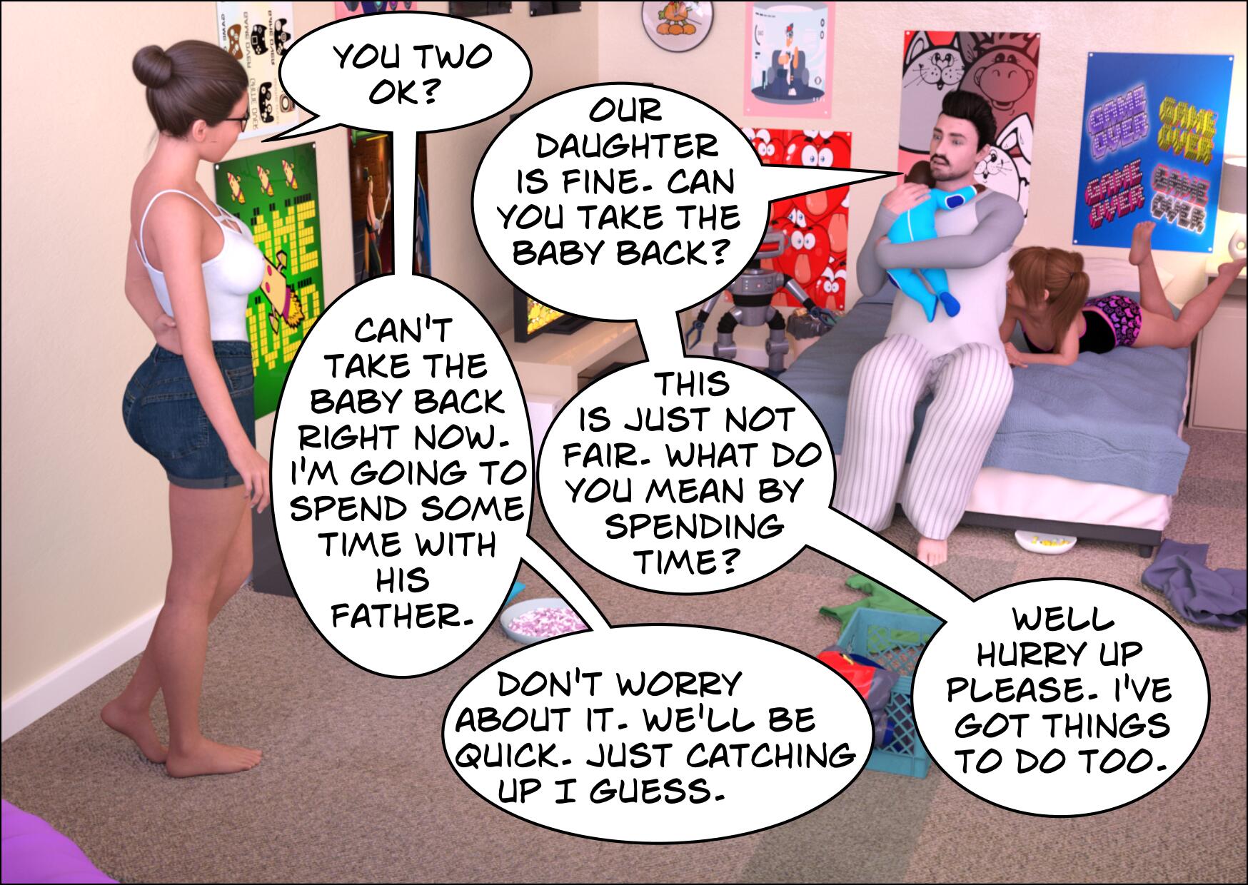 Slutwife Gangbang [Mature3DComics] - Chapter 2 — Page 8