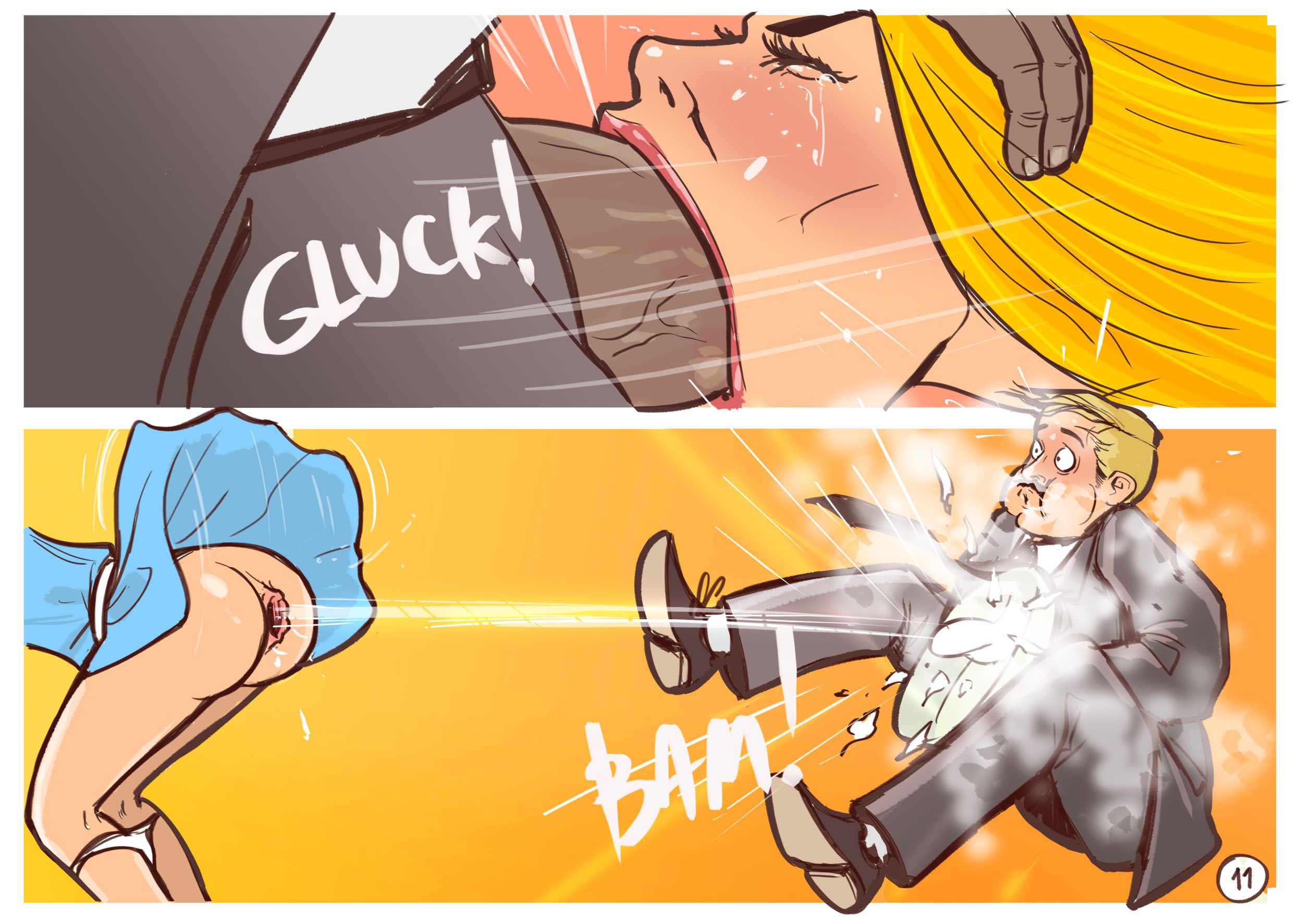 Welcome to Columbia [Disarten] - Chapter 1 — Page 11