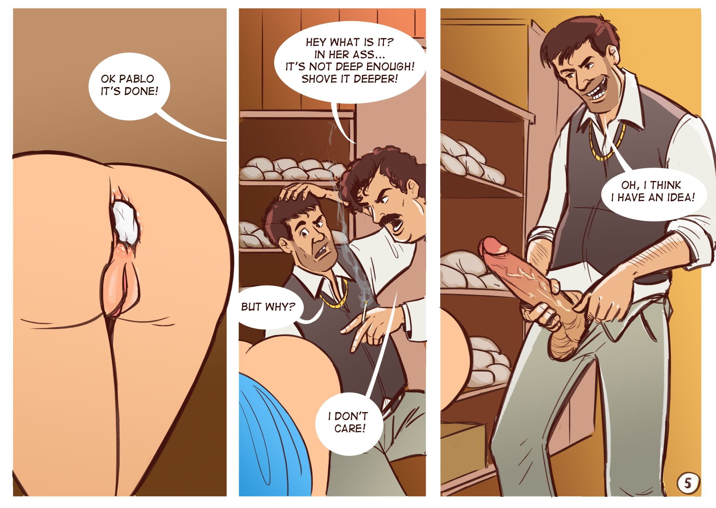 Welcome to Columbia [Disarten] - Chapter 1 — Page 5