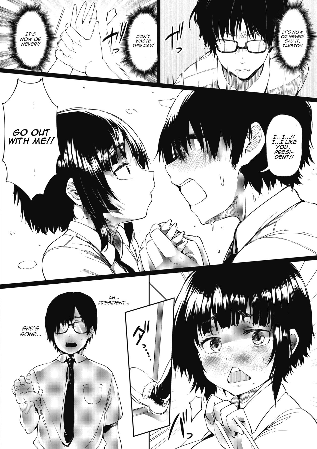 Tobikyuu Renai Seito Kaichou-san!! [Nusmusbim] - Chapter 1 — Page 4