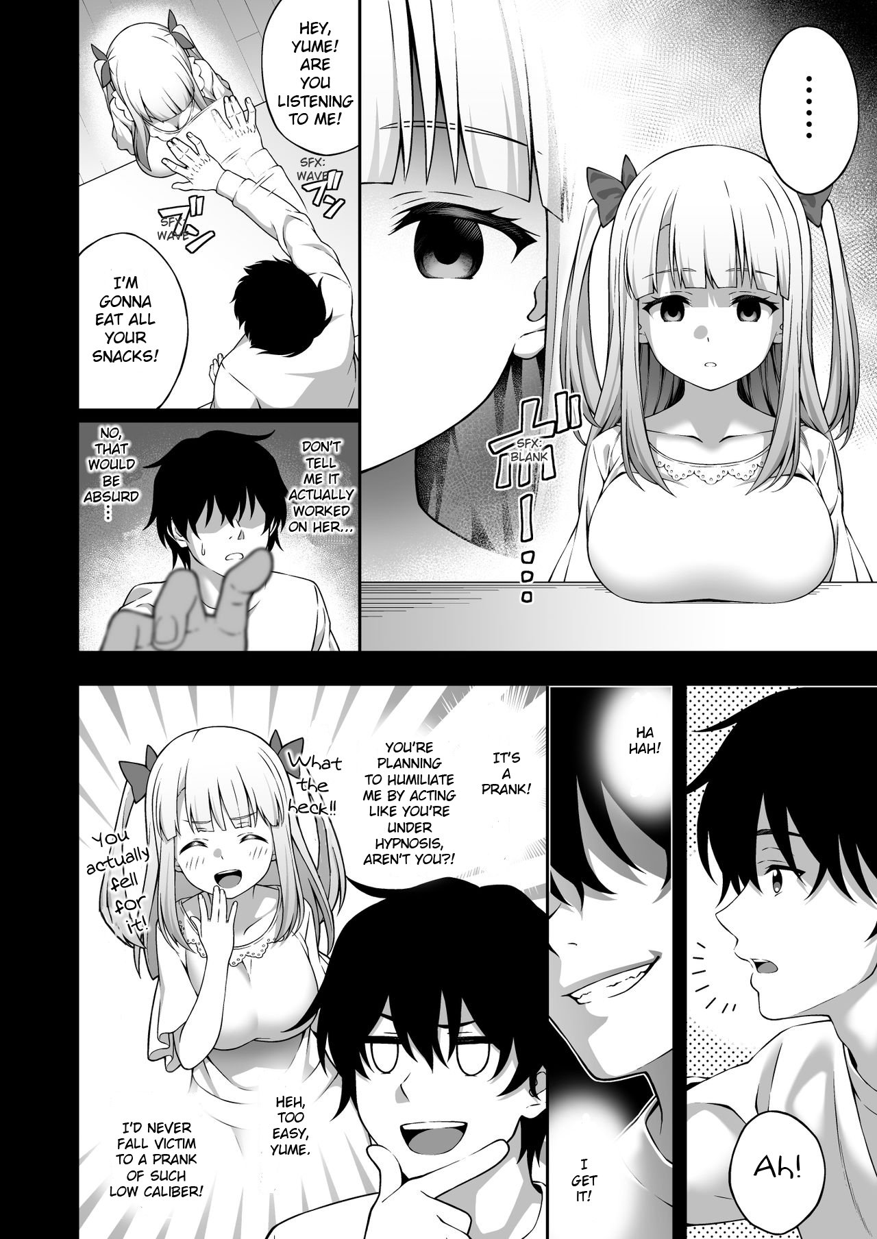 Thanks to Hypnotism, I Had the Serious-Looking Student Council President in the Palm of My Hands [Inagita] - Chapter 1 — Page 13