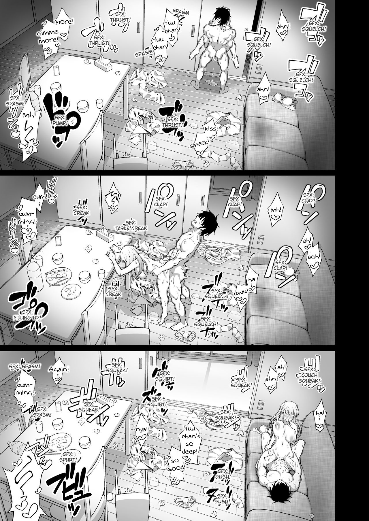 Thanks to Hypnotism, I Had the Serious-Looking Student Council President in the Palm of My Hands [Inagita] - Chapter 1 — Page 40