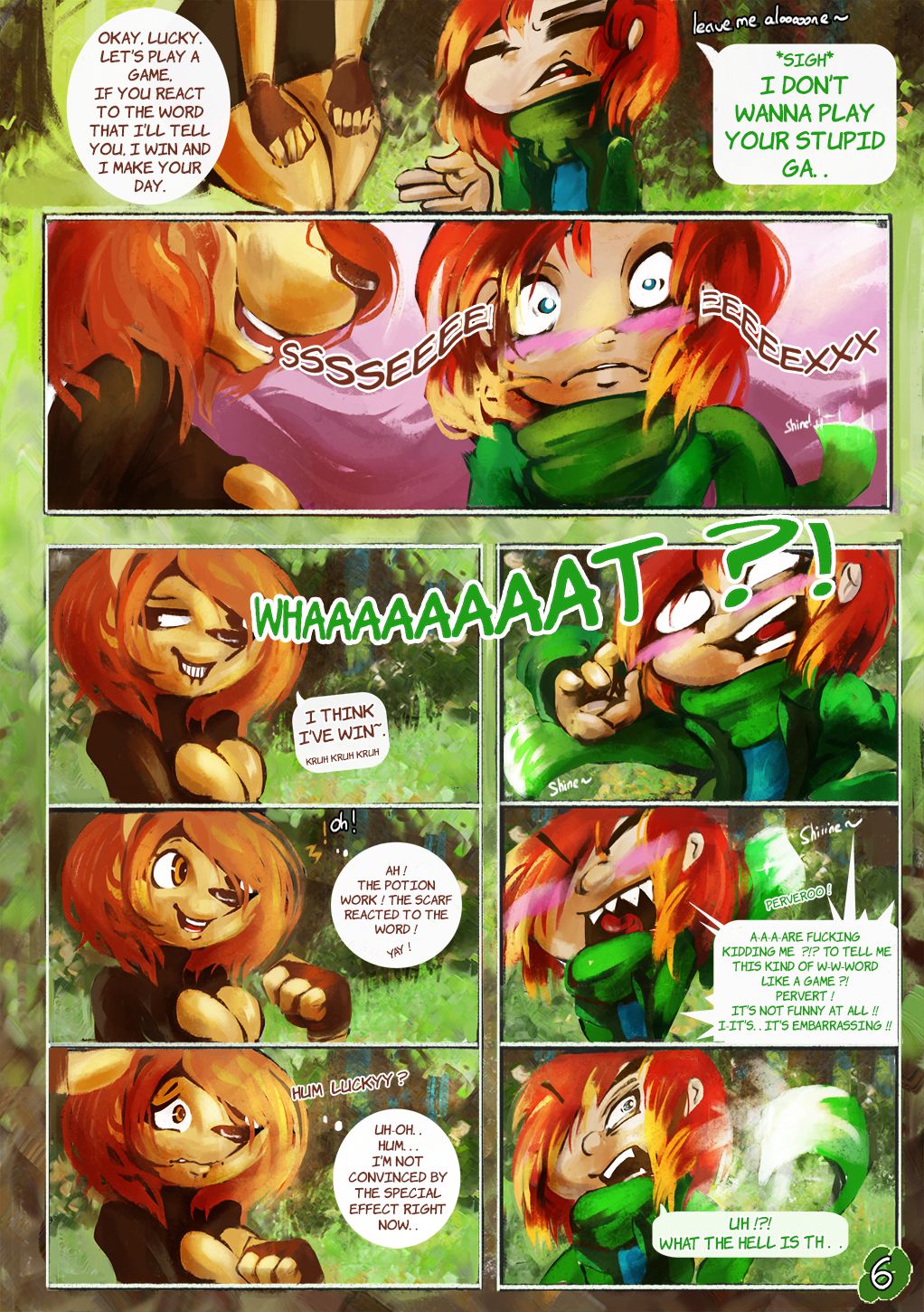 Lucky and Chocolate Charms [Spirale] - Chapter 1 — Page 7
