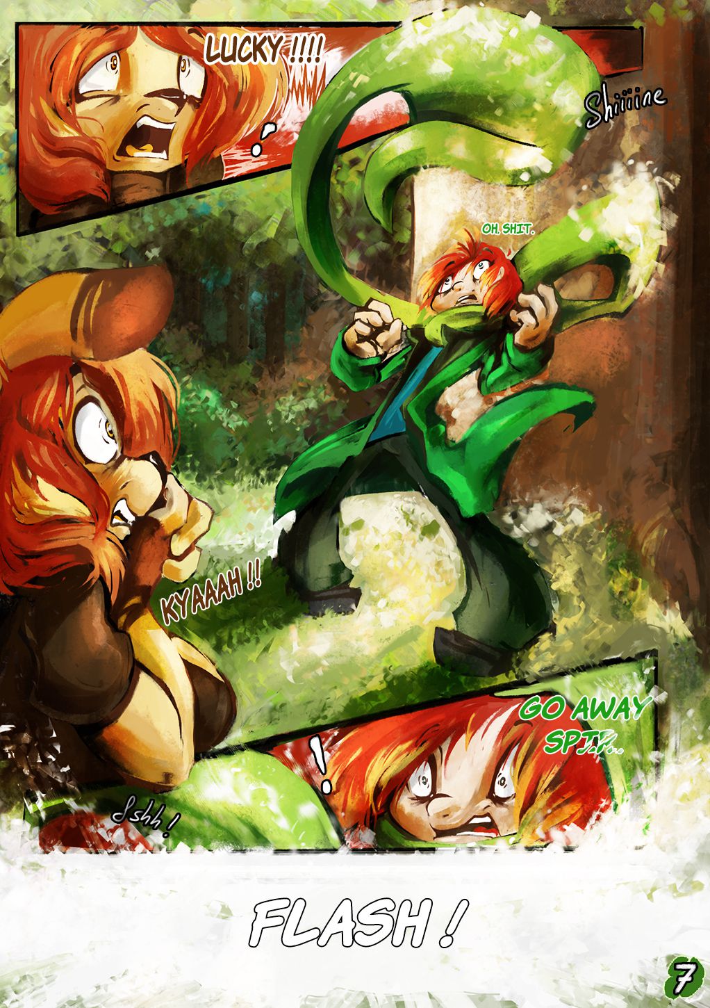 Lucky and Chocolate Charms [Spirale] - Chapter 1 — Page 8