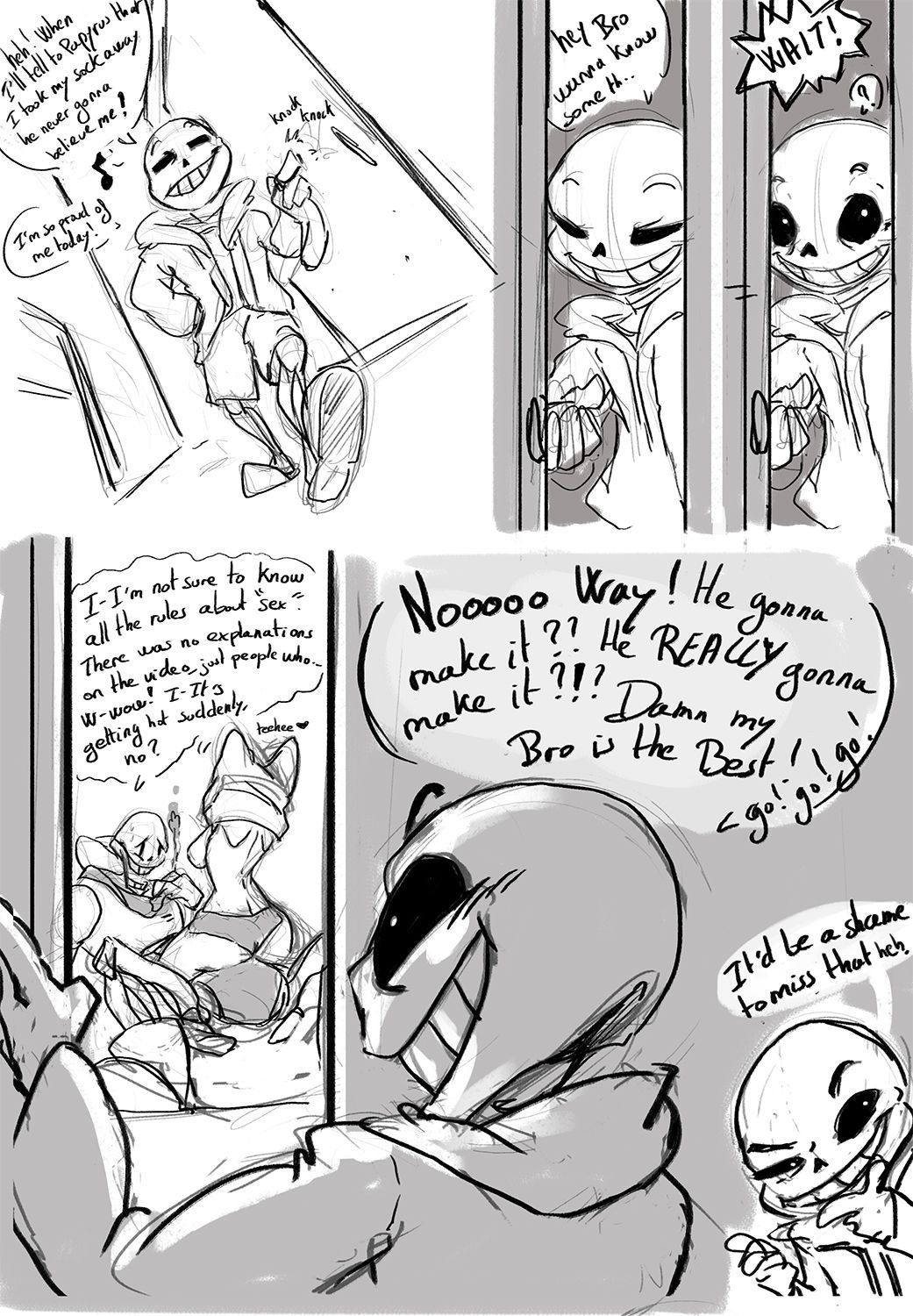 First Date (Undertale) [Spirale] - Chapter 1 — Page 4