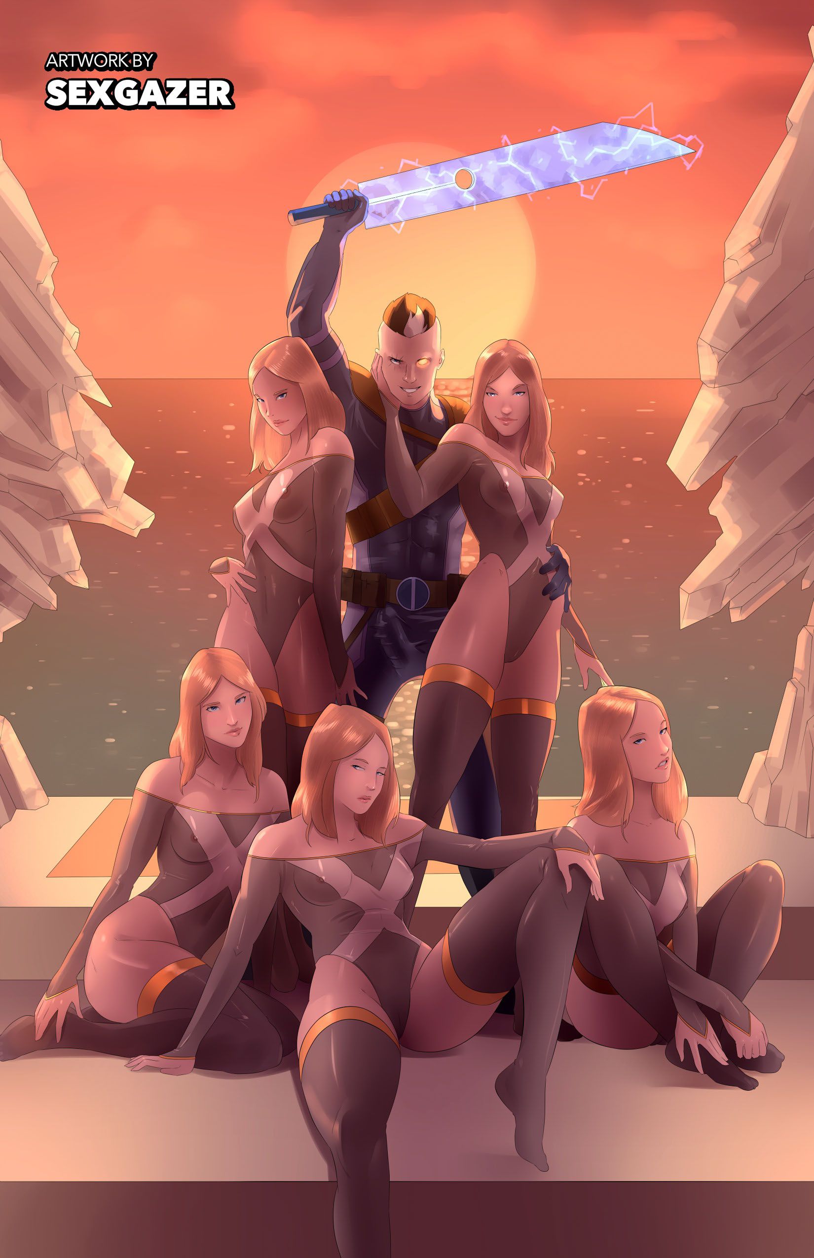 House Of XXX – Cable’s Girls (X-Men) [Tracy Scops] - Chapter 2 — Page 11