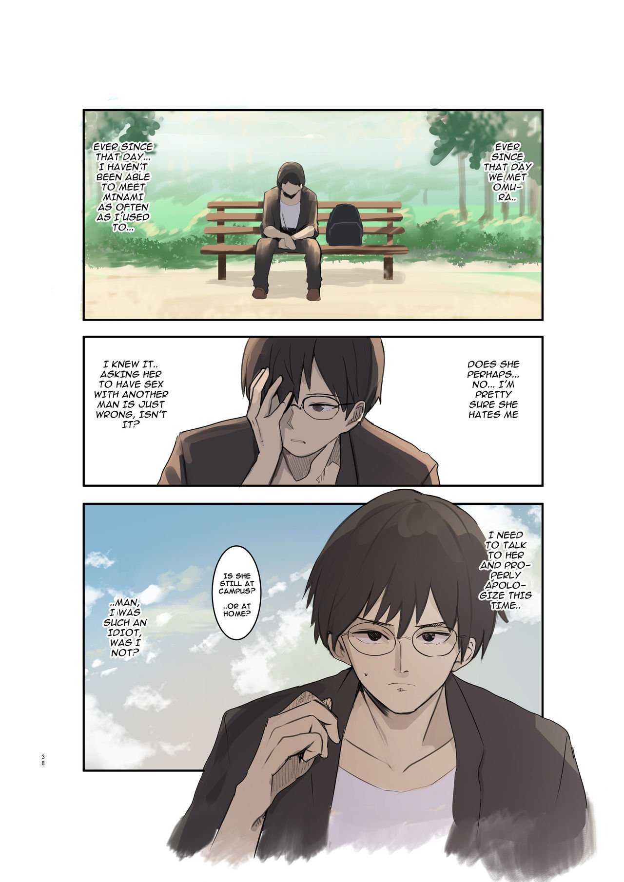 The number of times I can meet her in the volleyball club from that day of letting her fall asleep has decreased … [Wes Heartland Smith] - Chapter 1 — Page 39