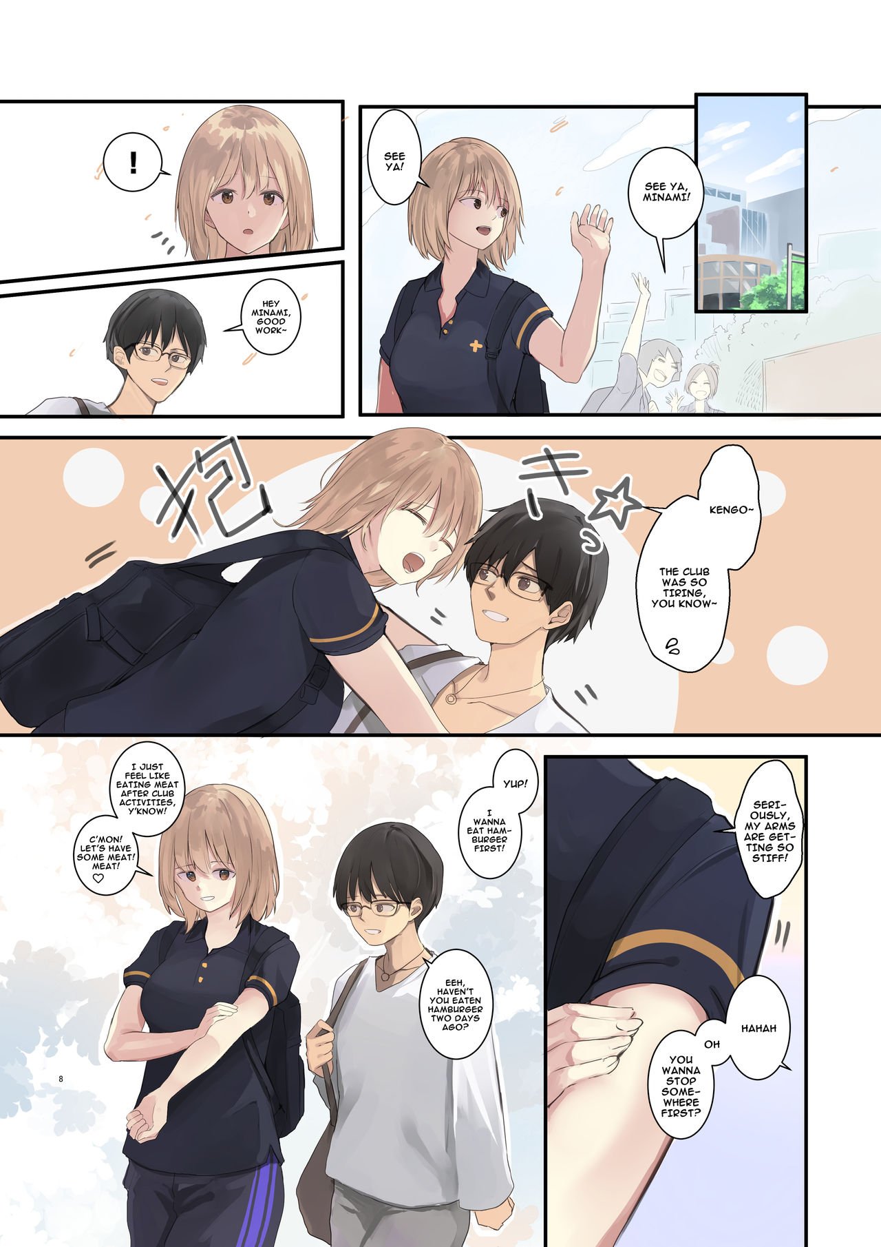 The number of times I can meet her in the volleyball club from that day of letting her fall asleep has decreased … [Wes Heartland Smith] - Chapter 1 — Page 9