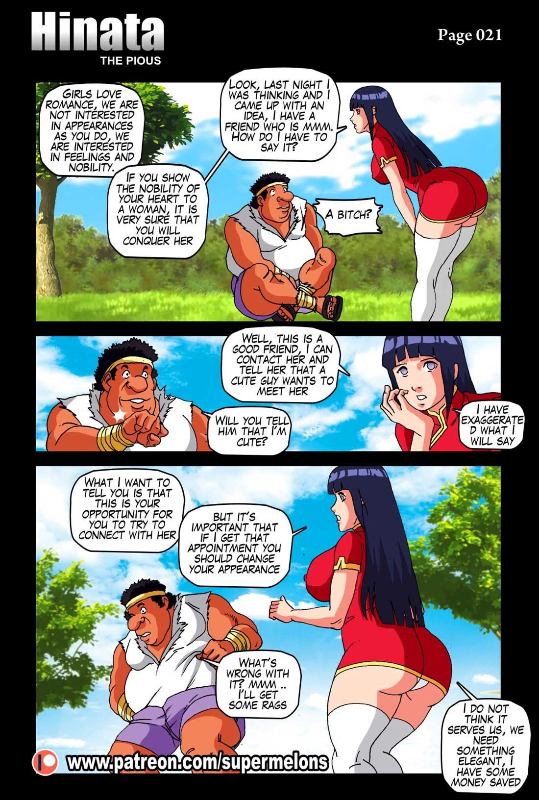 Hinata – The Pious (Naruto) [Super Melons] - Chapter 1 — Page 24