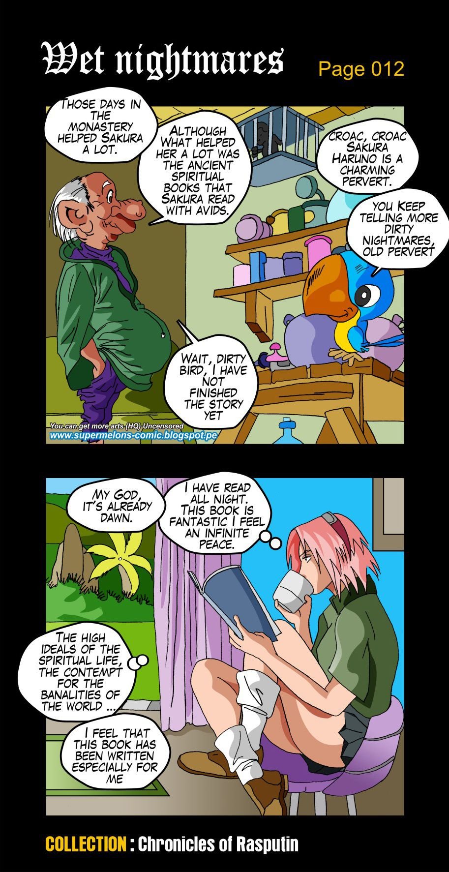 Wet Nightmares (Naruto) [Super Melons] - Chapter 1 — Page 14