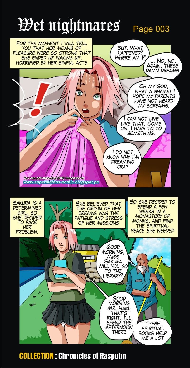 Wet Nightmares (Naruto) [Super Melons] - Chapter 1 — Page 5