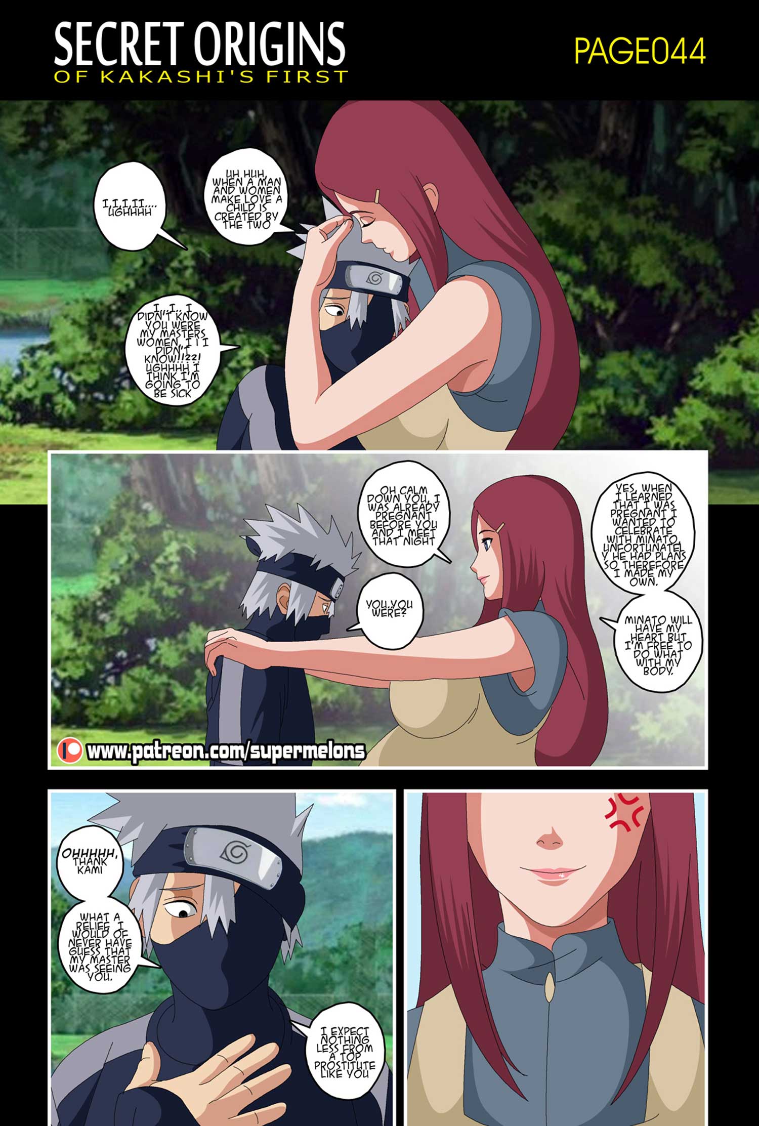 Secret Origins of Kakashi’s First (Naruto) [Super Melons] - Chapter 1 — Page 45