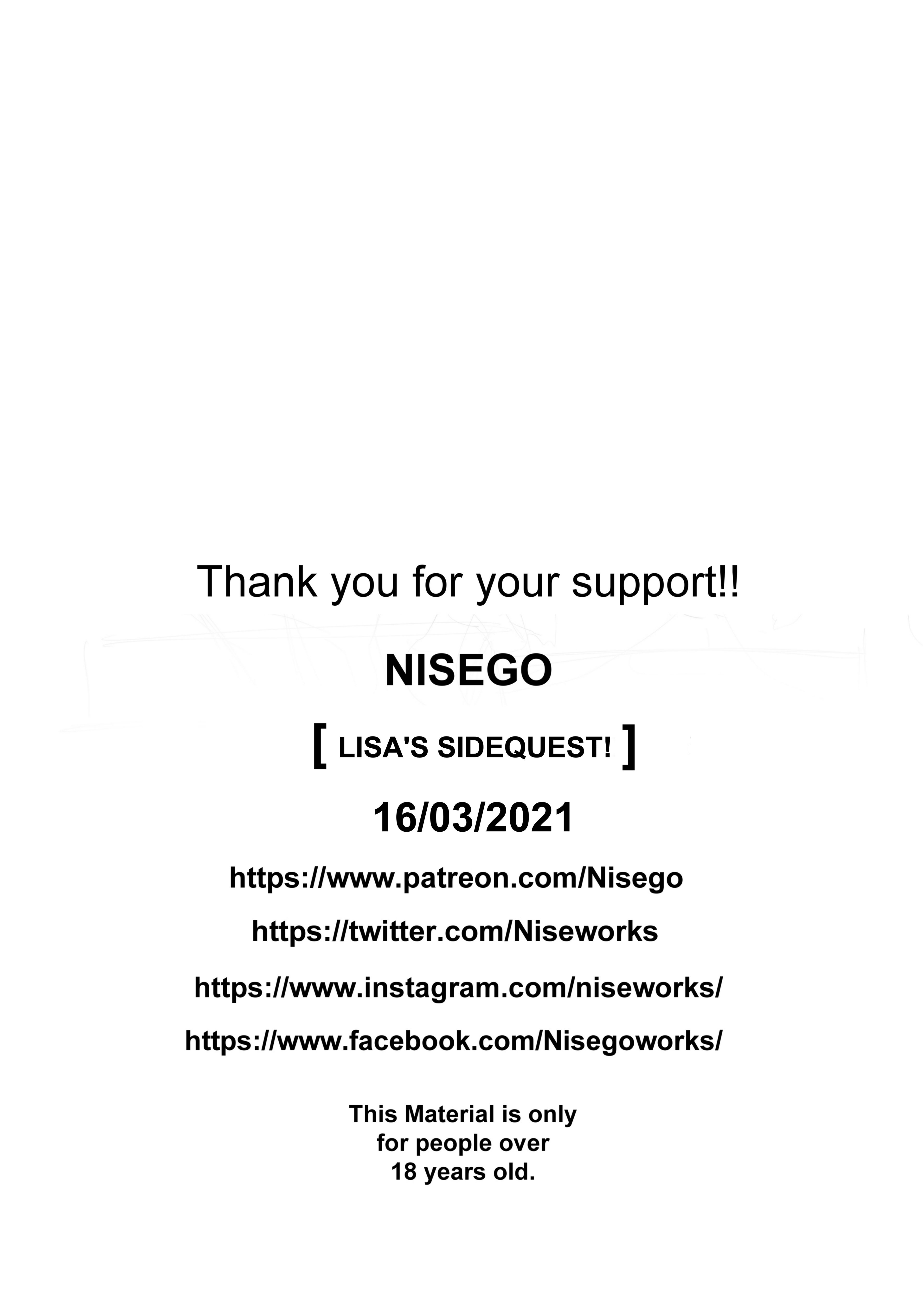 Lisa’s Side Quest (Genshin Impact) [Nisego] - Chapter 1 — Page 17
