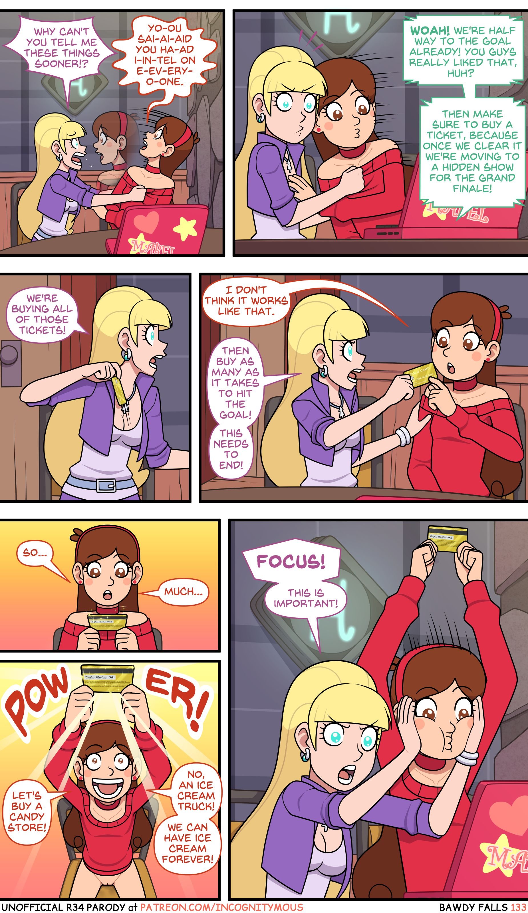 Bawdy Falls (Gravity Falls) [Incognitymous] - Chapter 3 — Page 13