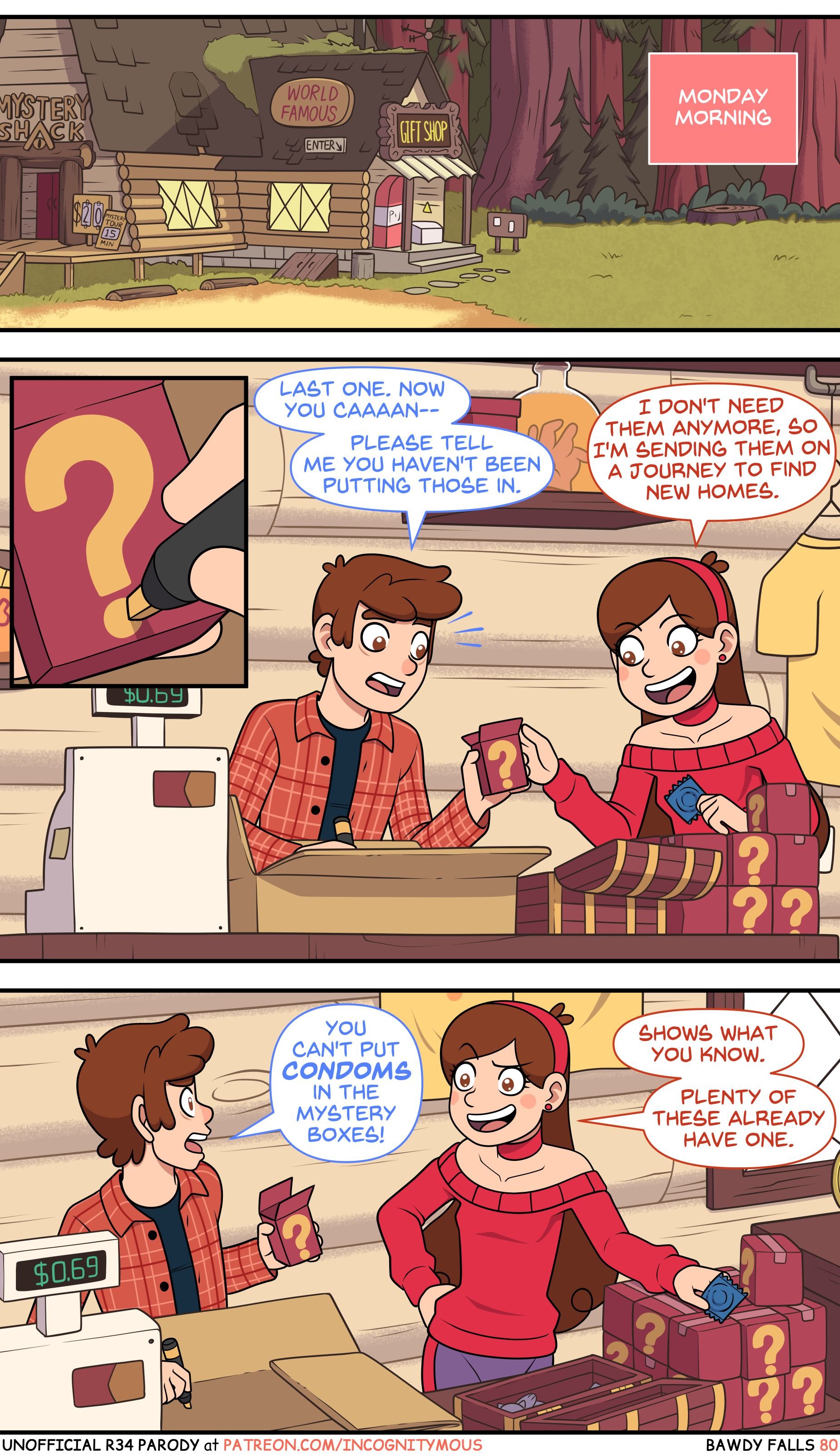 Bawdy Falls (Gravity Falls) [Incognitymous] - Chapter 2 — Page 19
