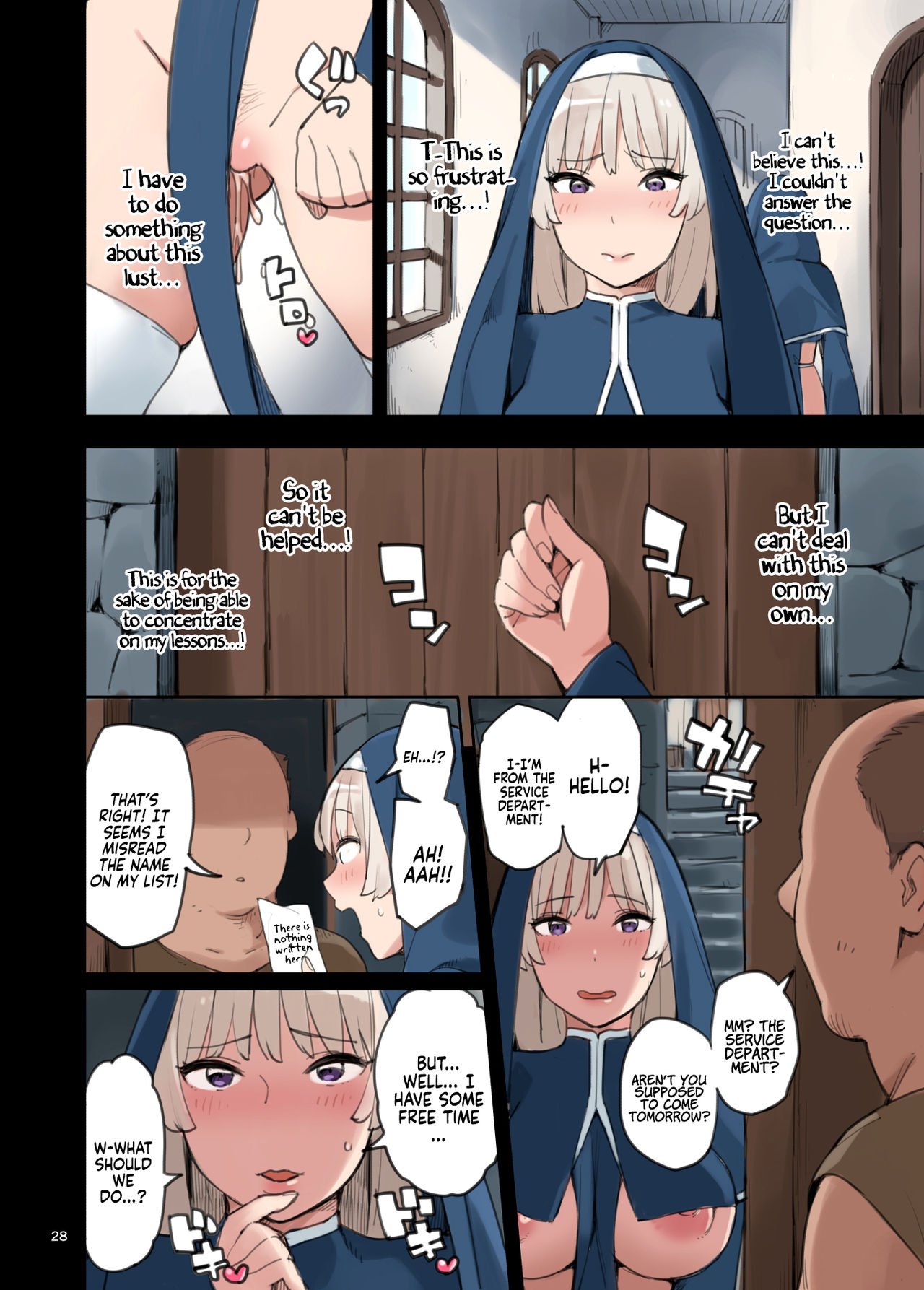 Let’s Visit The Service Department! [Irotenya] - Chapter 1 — Page 28