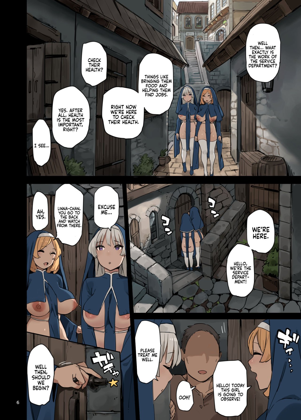 Let’s Visit The Service Department! [Irotenya] - Chapter 1 — Page 6