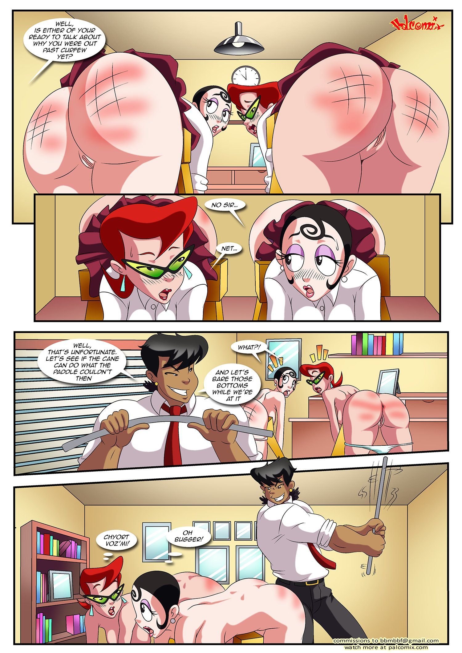Mr. Stern – Spanking the Spies [Palcomix] - Chapter 1 — Page 7