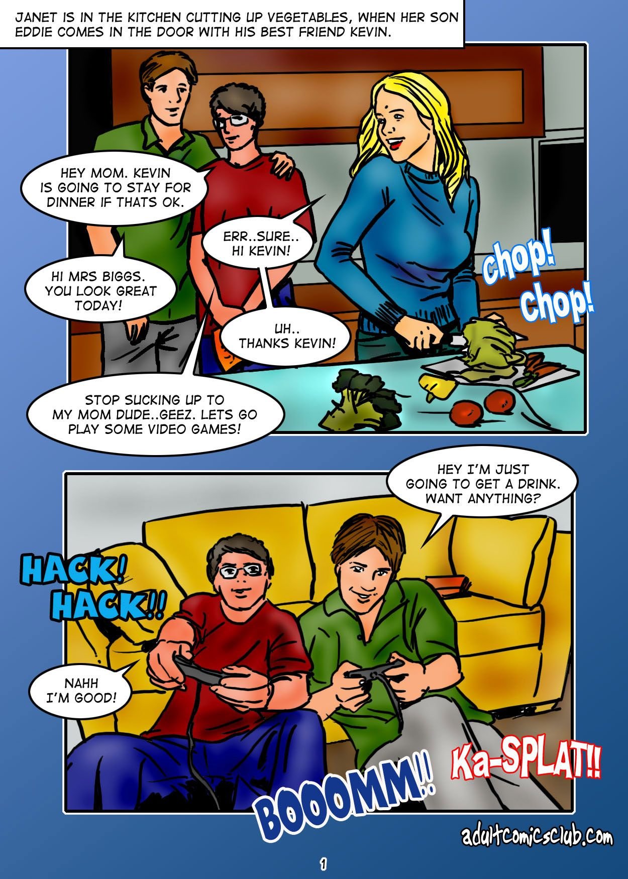 Best Friend’s Mom [AdultComicsClub] - Chapter 1 — Page 11