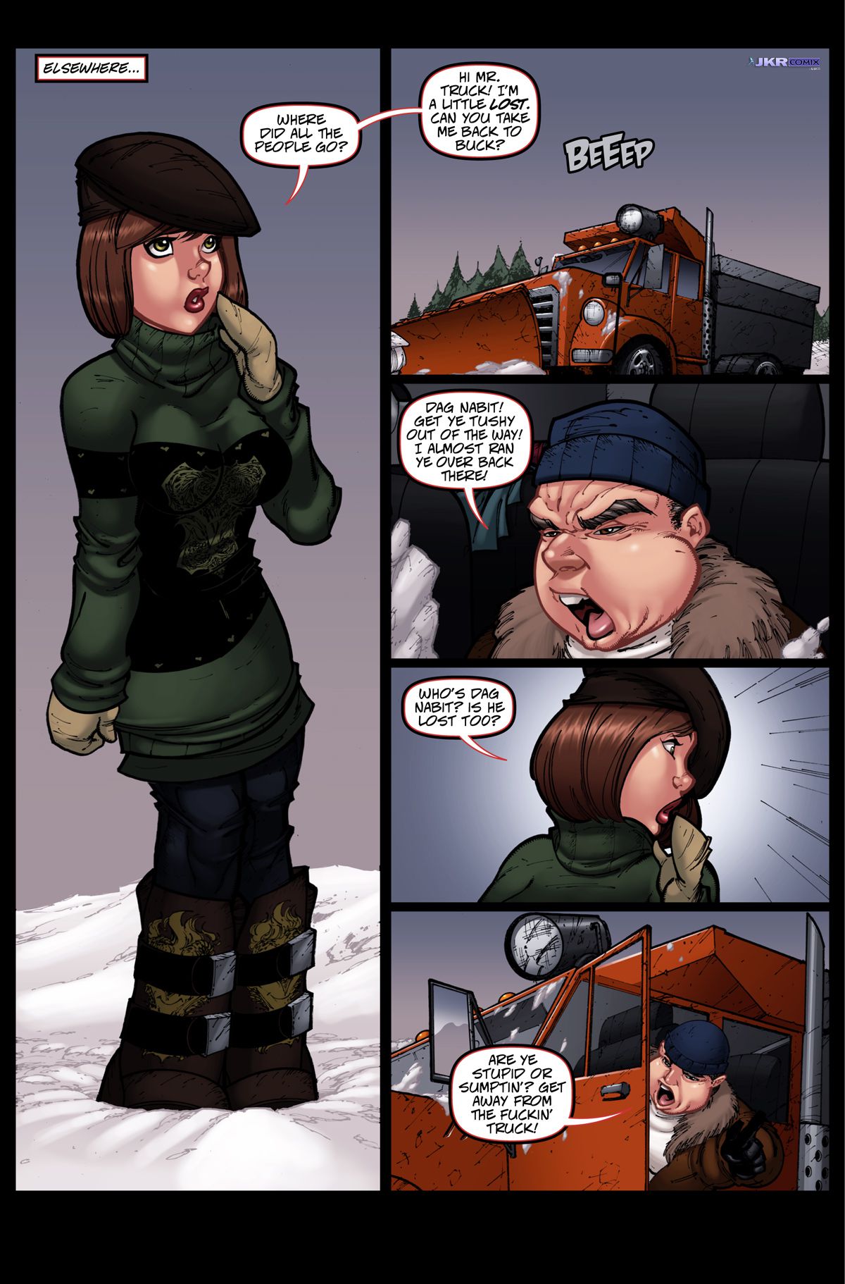 Mount Harass [JKRComix] - Chapter 1.2 — Page 7