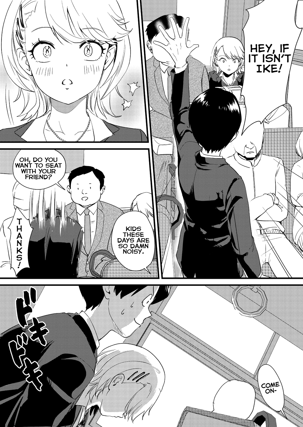 Gyaru Girl Climaxes on Bus [Bon Ho] - Chapter 1 — Page 13