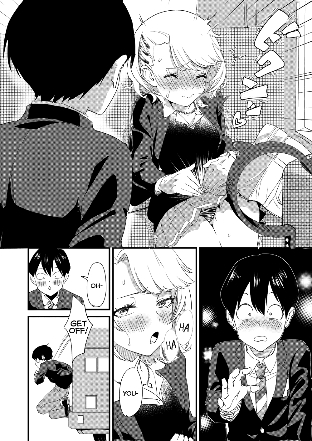 Gyaru Girl Climaxes on Bus [Bon Ho] - Chapter 1 — Page 8