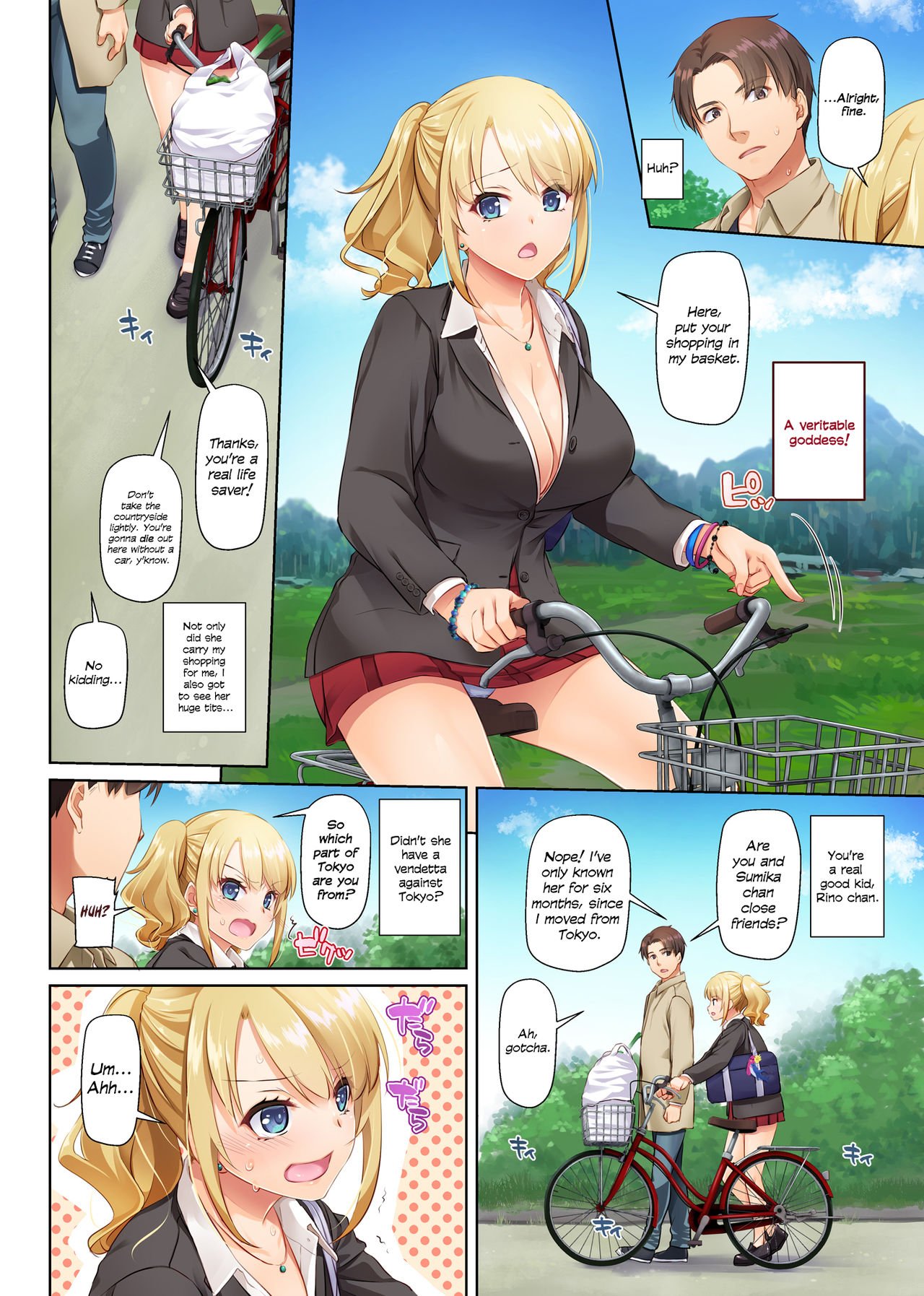Dating App Country Girls are Virgins with Huge Tits!? [Nakajima Yuka] - Chapter 1 — Page 10