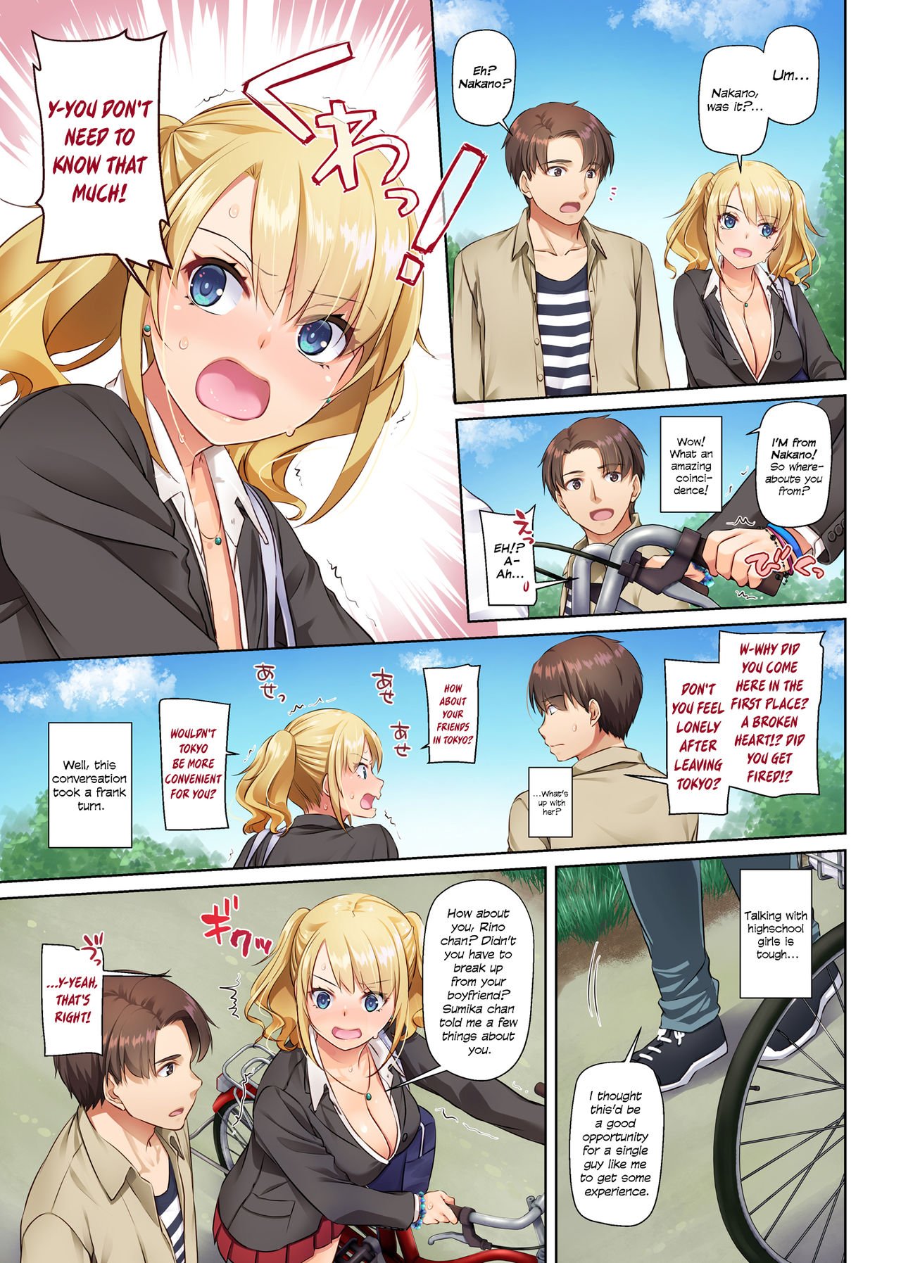 Dating App Country Girls are Virgins with Huge Tits!? [Nakajima Yuka] - Chapter 1 — Page 11