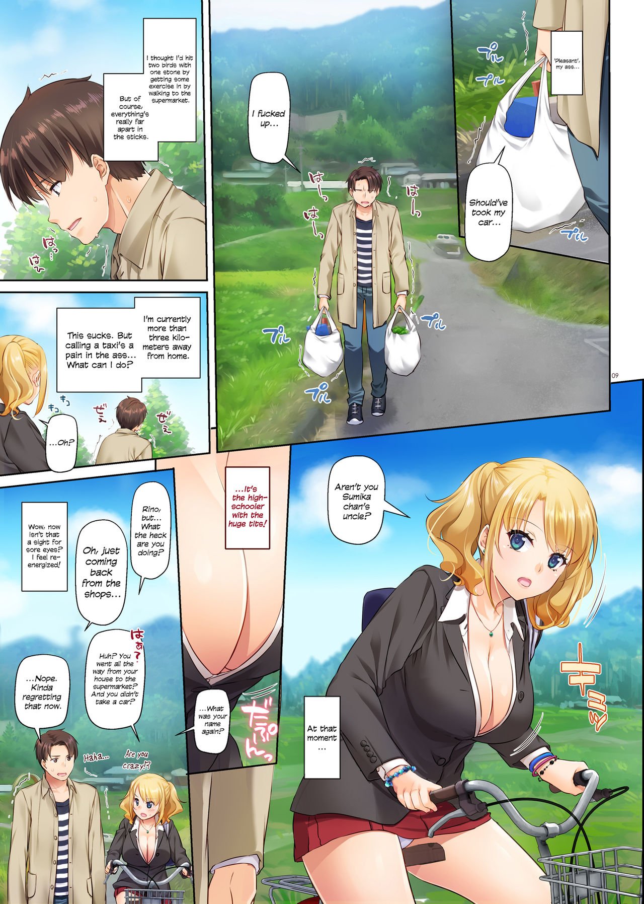 Dating App Country Girls are Virgins with Huge Tits!? [Nakajima Yuka] - Chapter 1 — Page 9