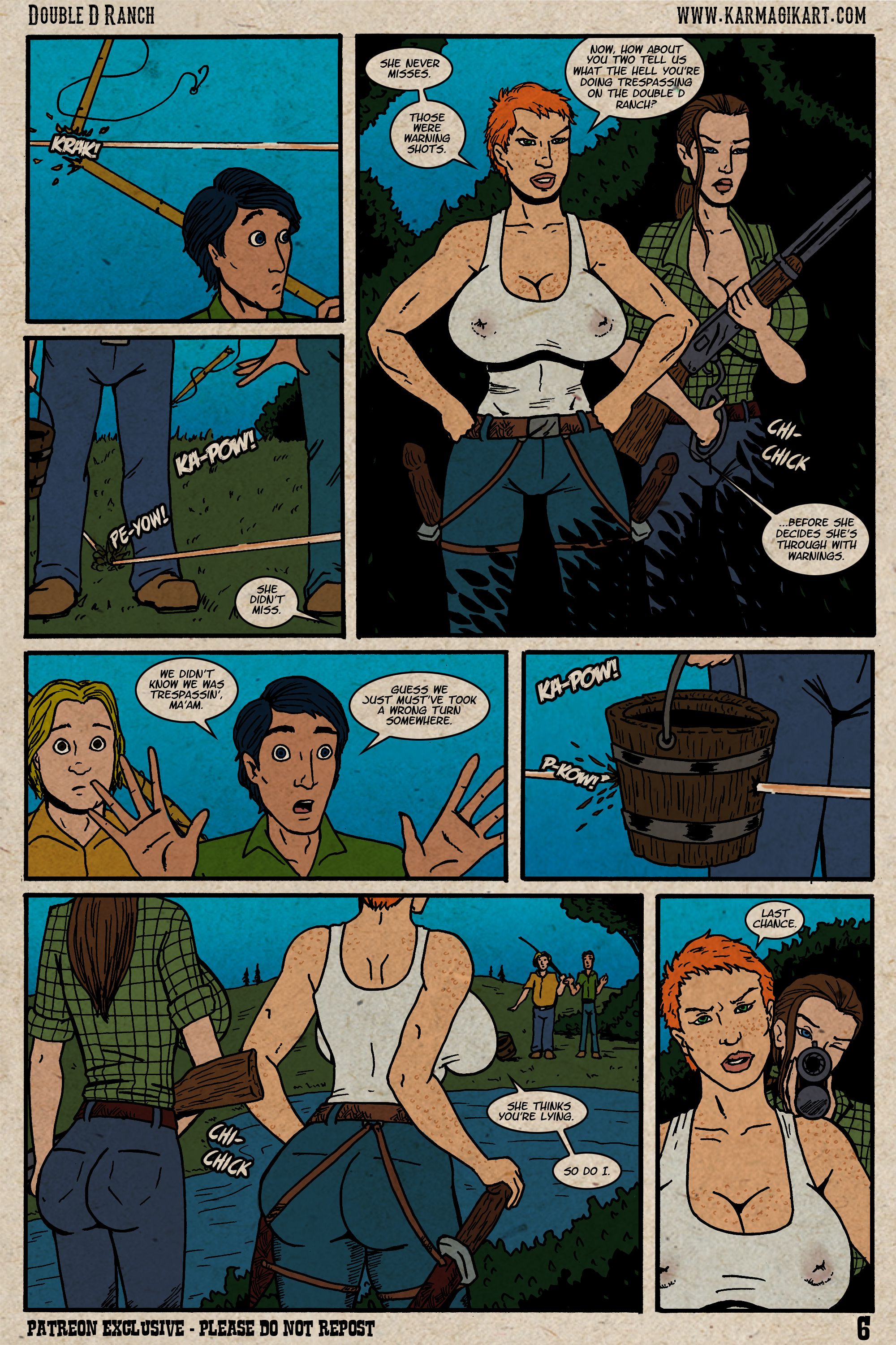 The Cowgirls Of The Double D Ranch [Karmagik] - Chapter — Page 7