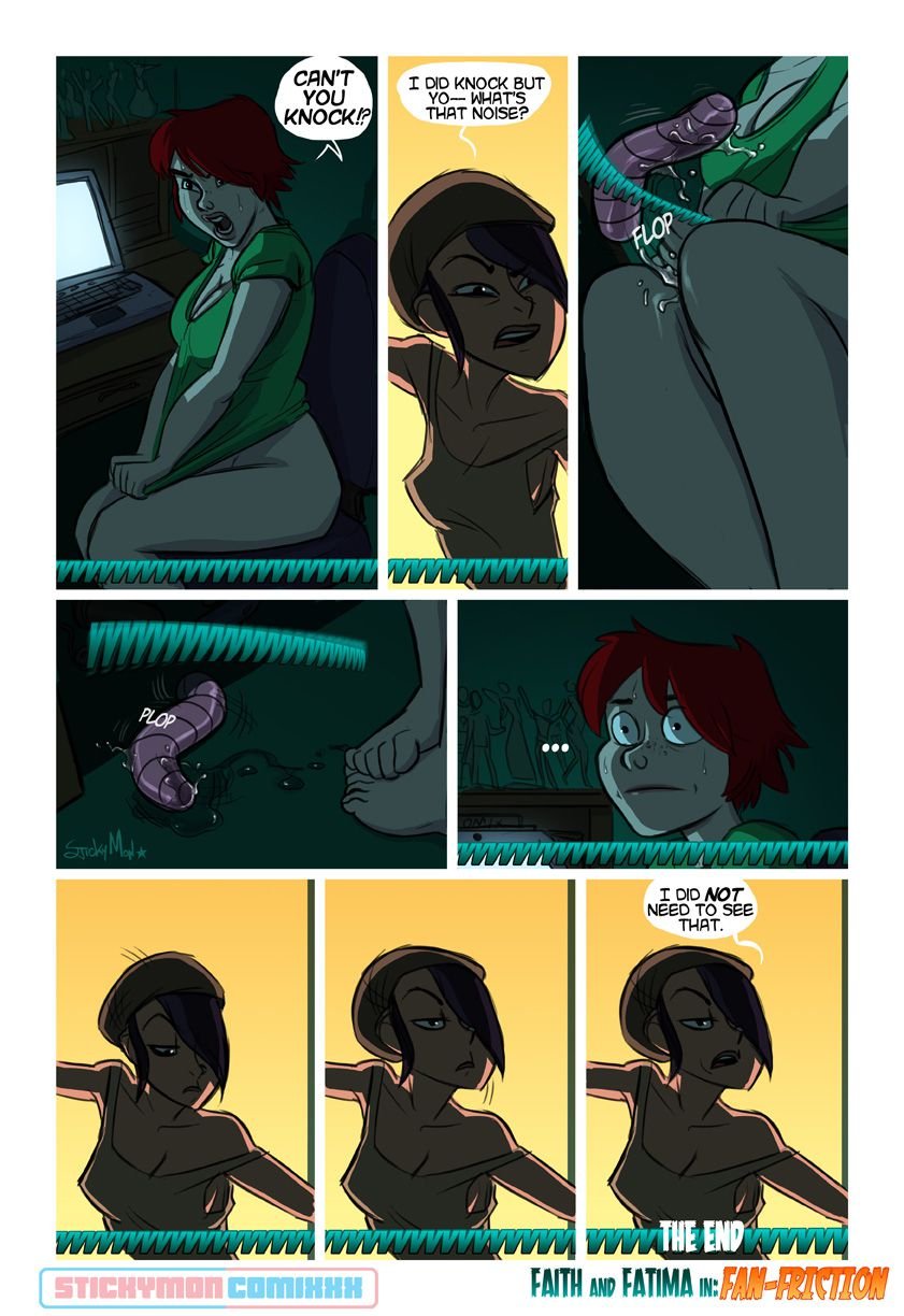 Faith and Fatima: Fan Friction [StickyMon] - Chapter 1 — Page 4