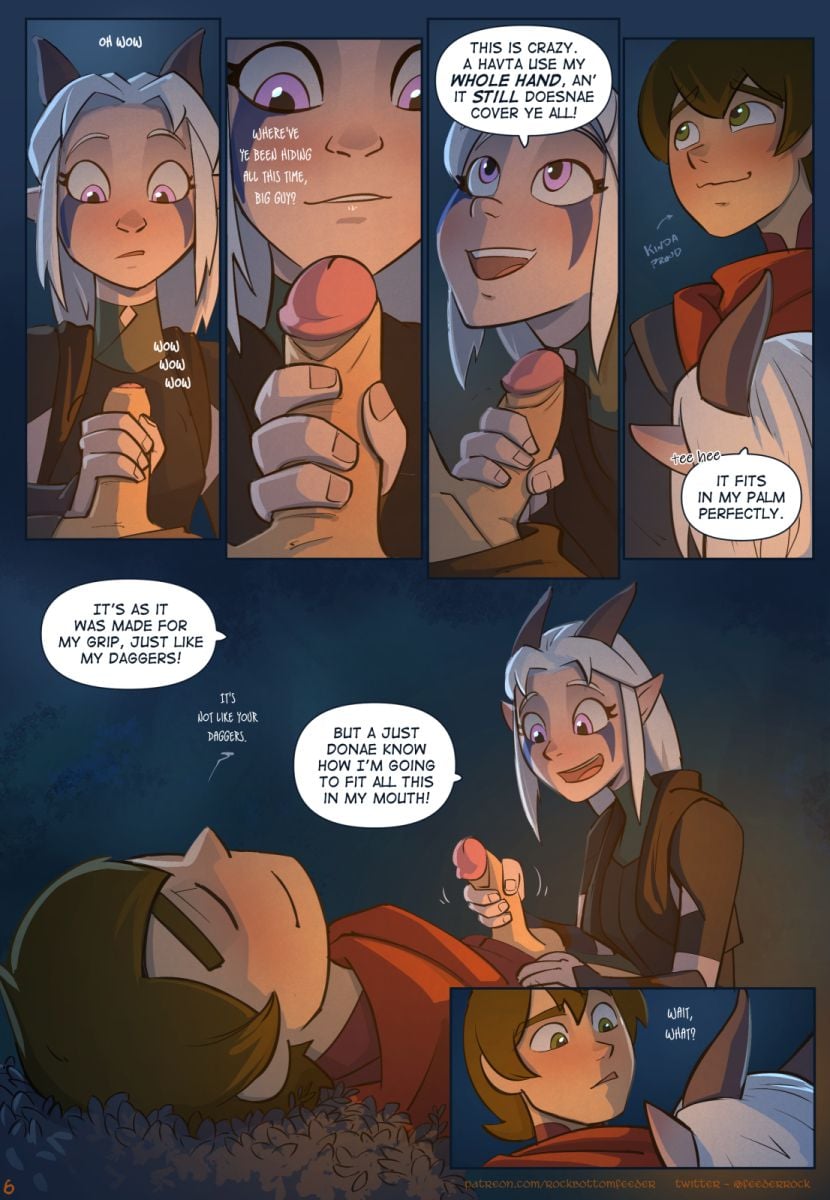 Of Hung Princes and Horny Elves (The Dragon Prince) [Hagfish] - Chapter 1 — Page 8