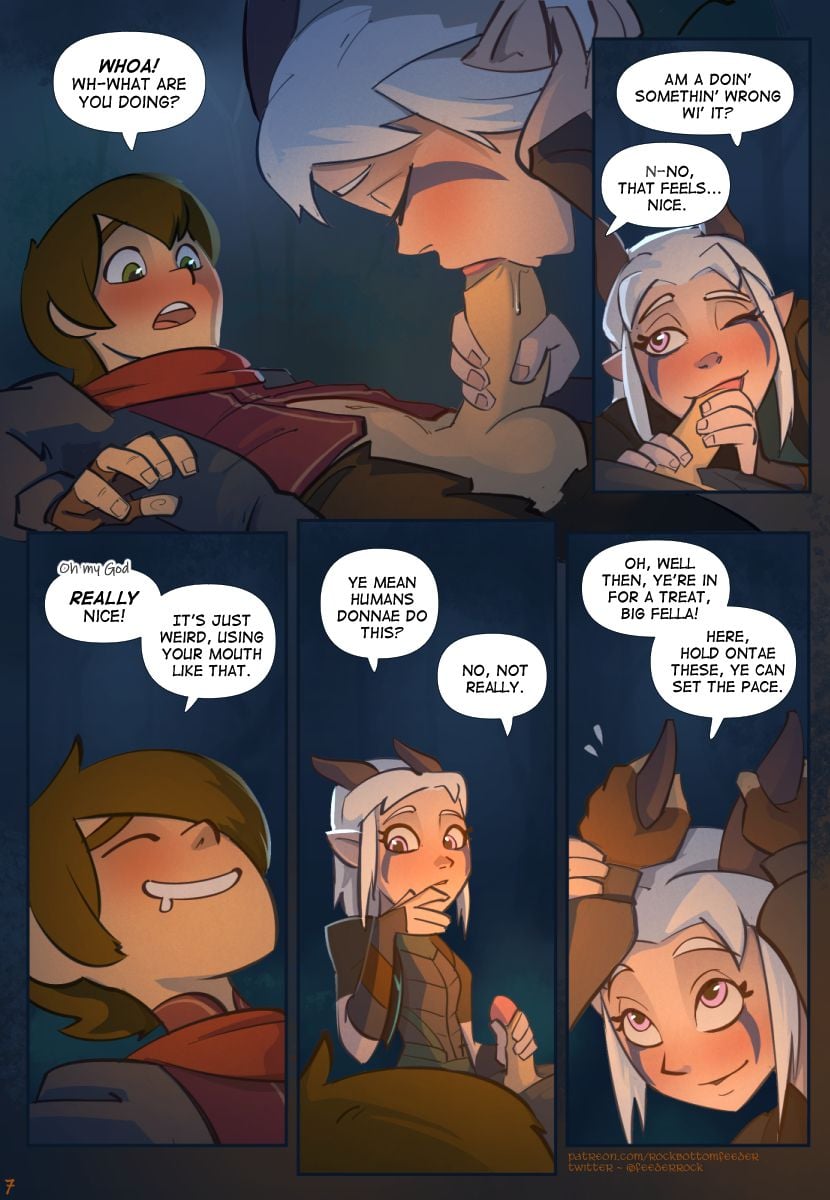 Of Hung Princes and Horny Elves (The Dragon Prince) [Hagfish] - Chapter 1 — Page 9