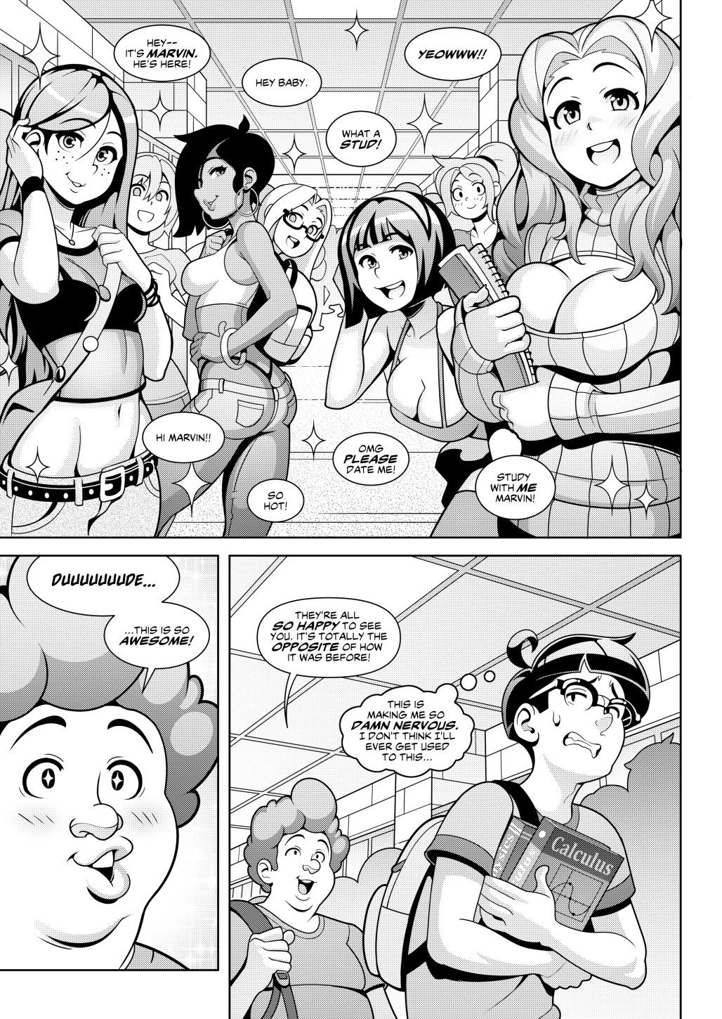 Hot Shit High [Erotibot] - Chapter 2 — Page 10