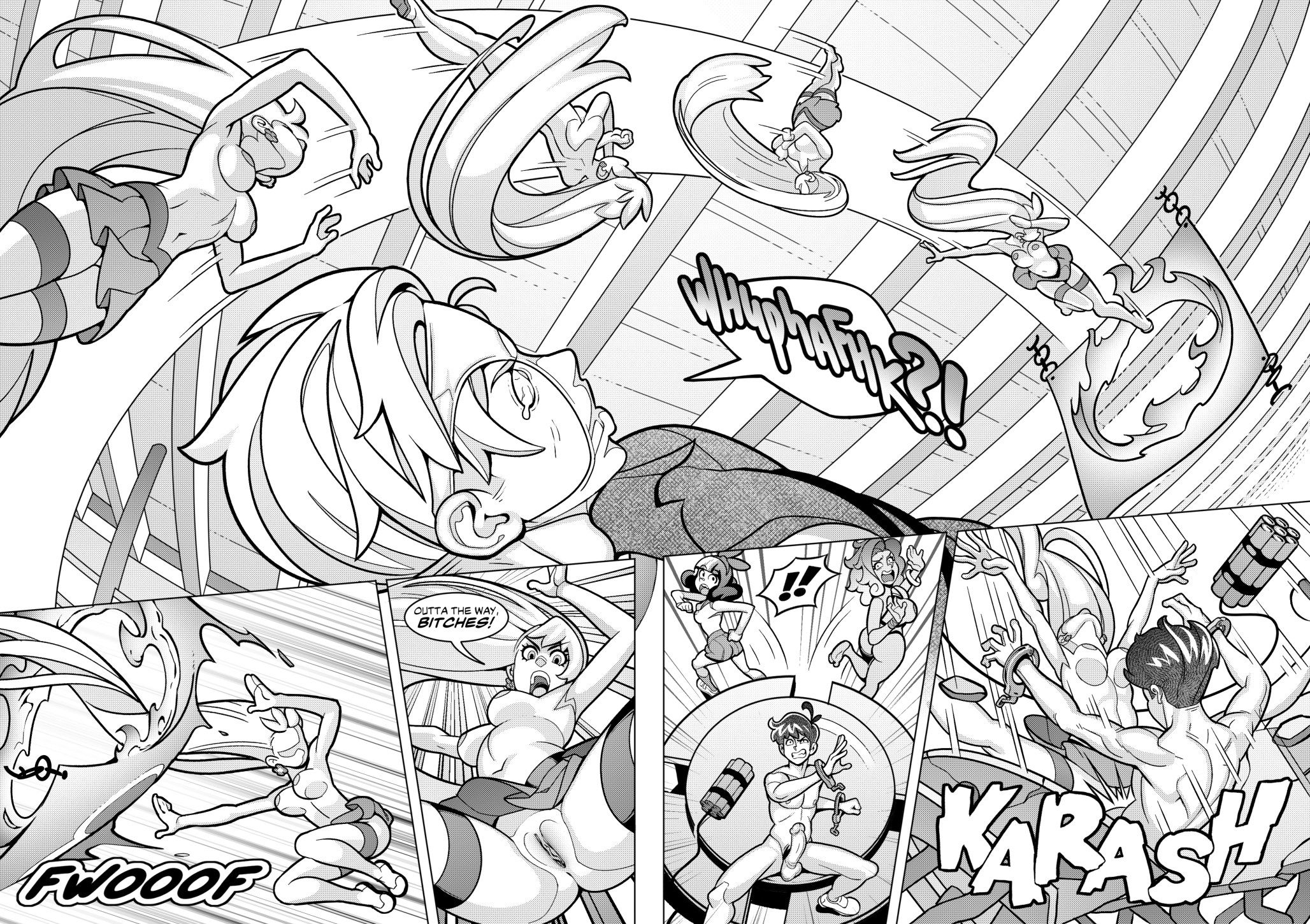 Hot Shit High [Erotibot] - Chapter 2 — Page 58