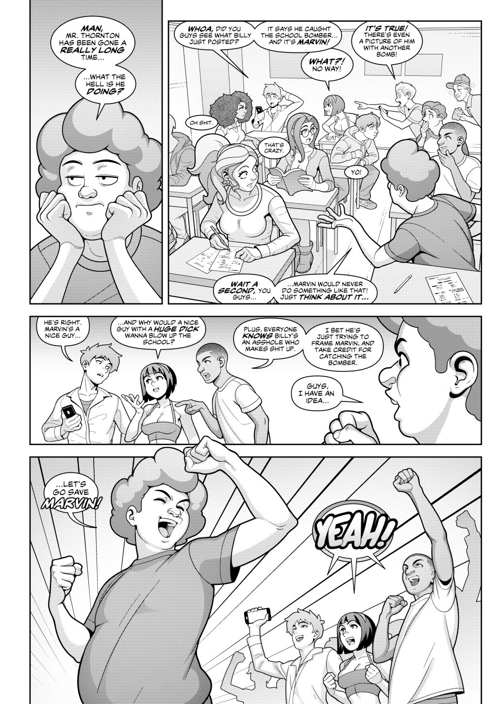 Hot Shit High [Erotibot] - Chapter 2 — Page 68