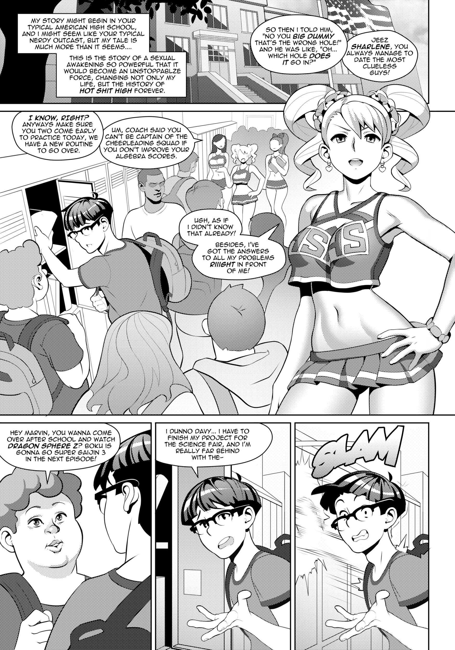 Hot Shit High [Erotibot] - Chapter 1 — Page 4