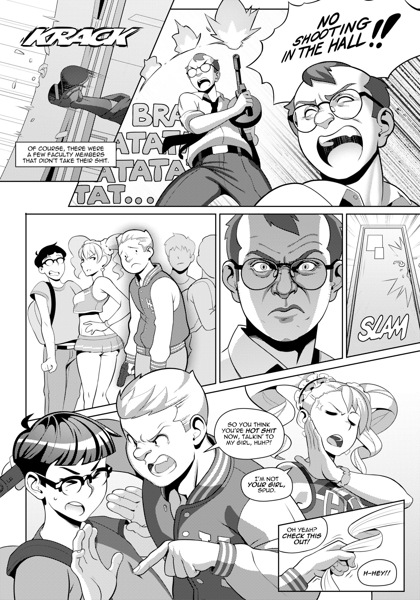 Hot Shit High [Erotibot] - Chapter 1 — Page 7