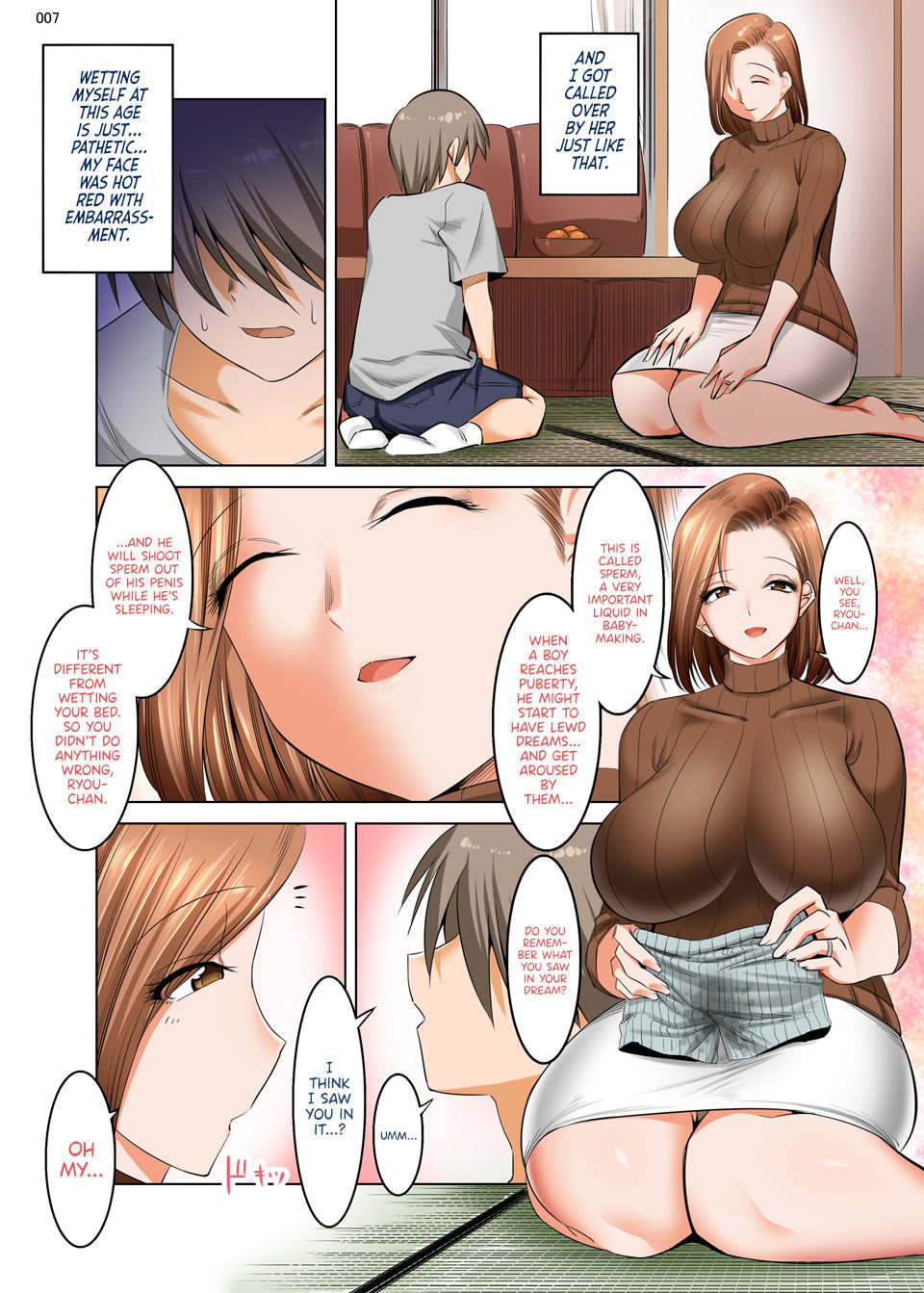 Gentle Stepmom Can’t Refuse Her Son’s Pleading [Shuten Douji] - Chapter 1 — Page 7